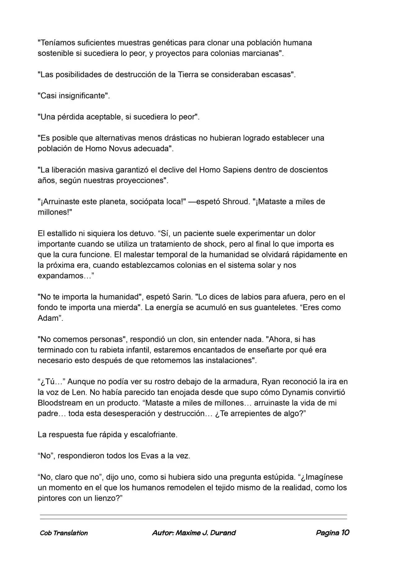 La Partida Perfecta (Novela) - Capítulo 114 - Página 10 - LectorTMOo