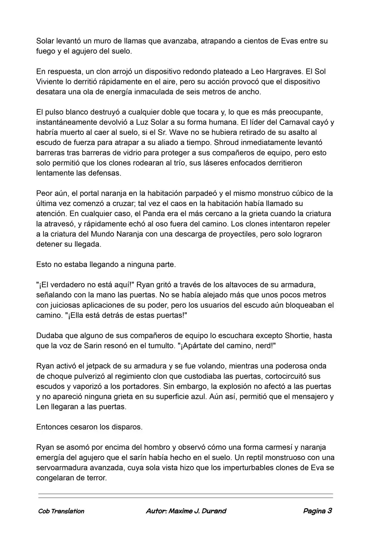 La Partida Perfecta (Novela) - Capítulo 115 - Página 3 - LectorTMOo