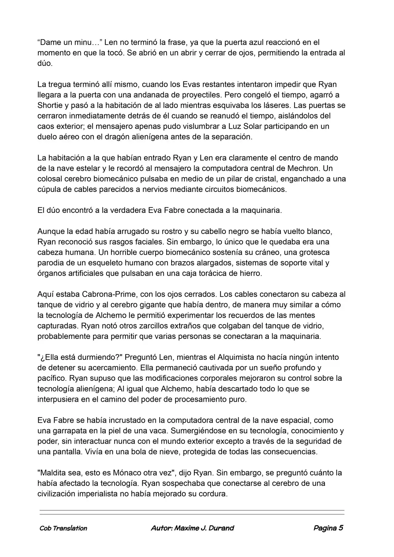 La Partida Perfecta (Novela) - Capítulo 115 - Página 5 - LectorTMOo