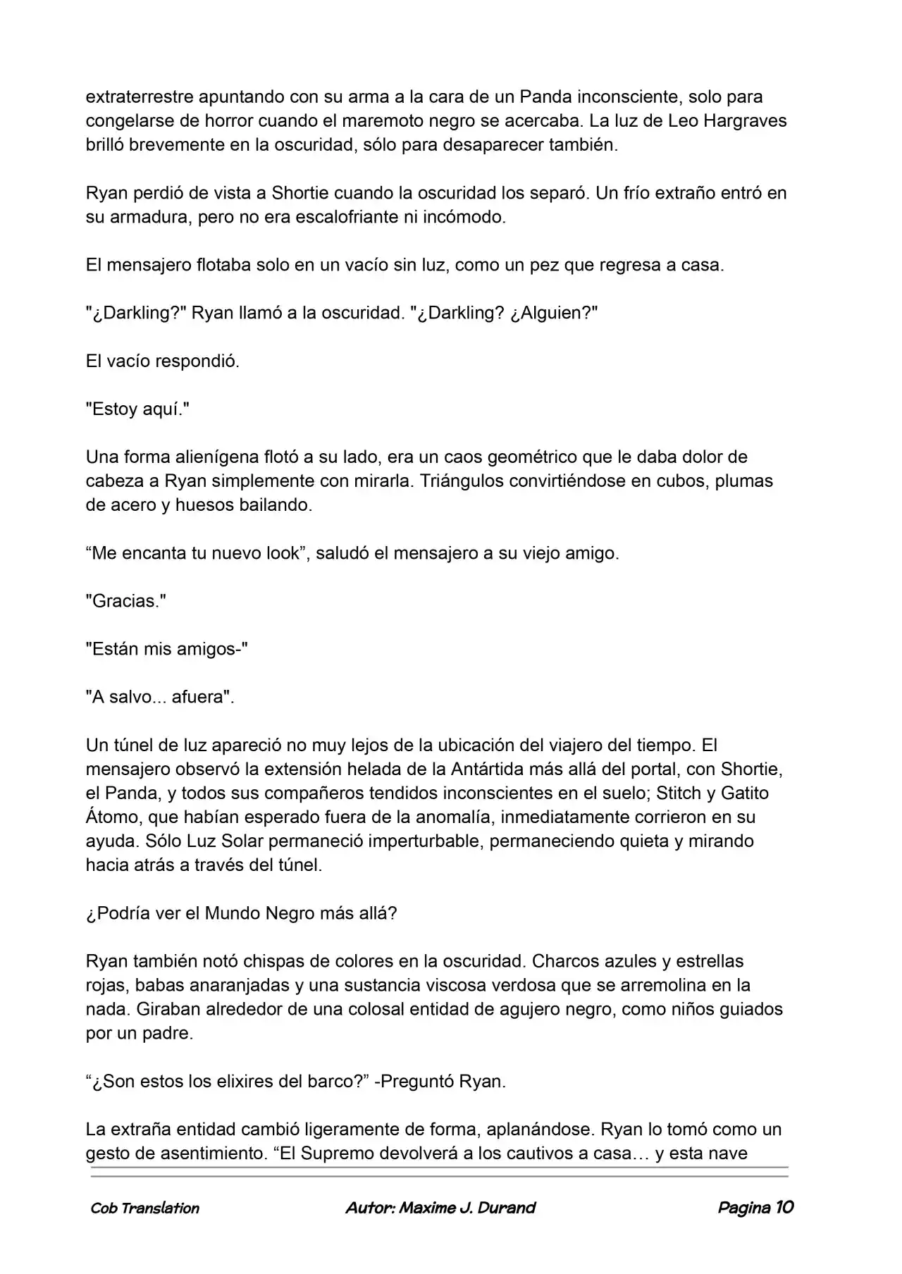 La Partida Perfecta (Novela) - Capítulo 115 - Página 10 - LectorTMOo