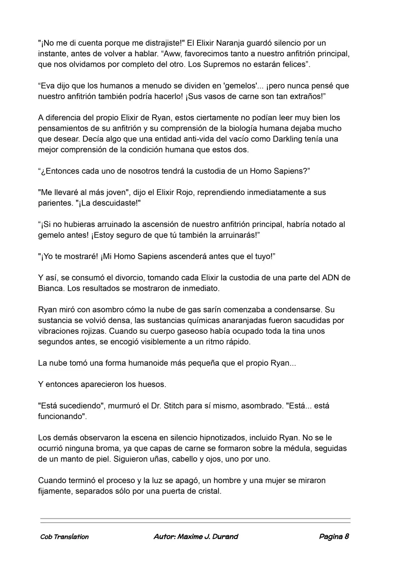 La Partida Perfecta (Novela) - Capítulo 116 - Página 8 - LectorTMOo