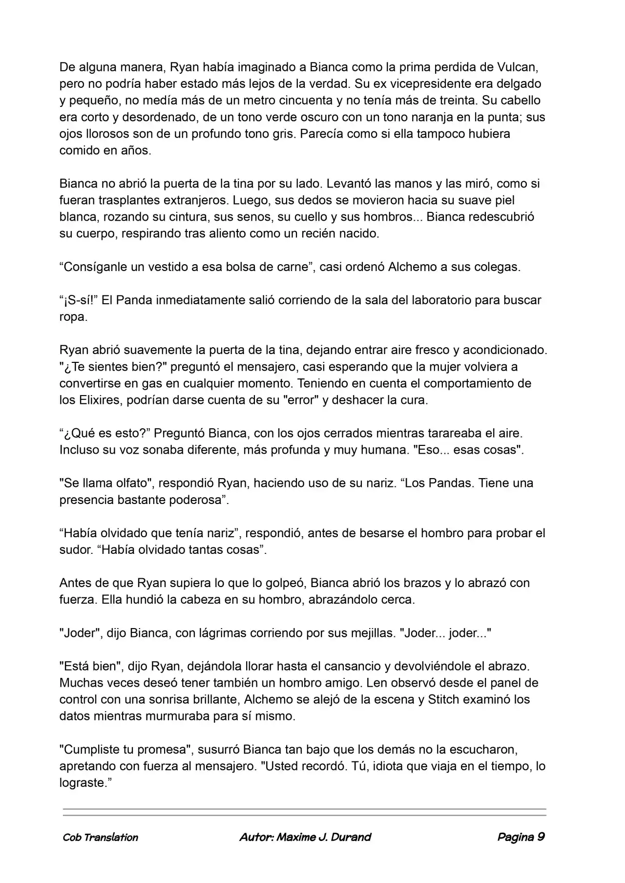 La Partida Perfecta (Novela) - Capítulo 116 - Página 9 - LectorTMOo