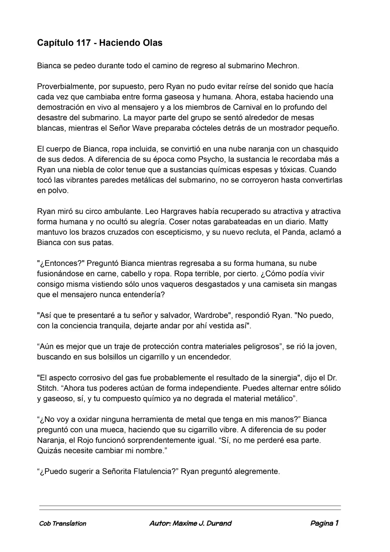 La Partida Perfecta (Novela) - Capítulo 117 - Página 1 - LectorTMOo
