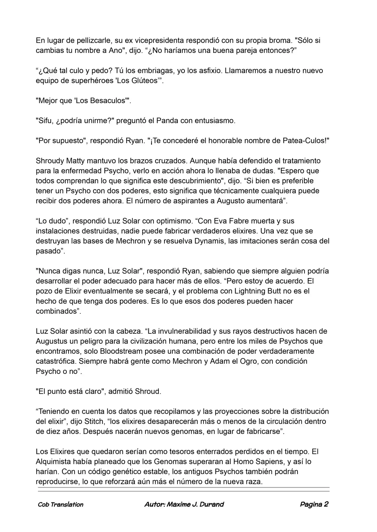 La Partida Perfecta (Novela) - Capítulo 117 - Página 2 - LectorTMOo