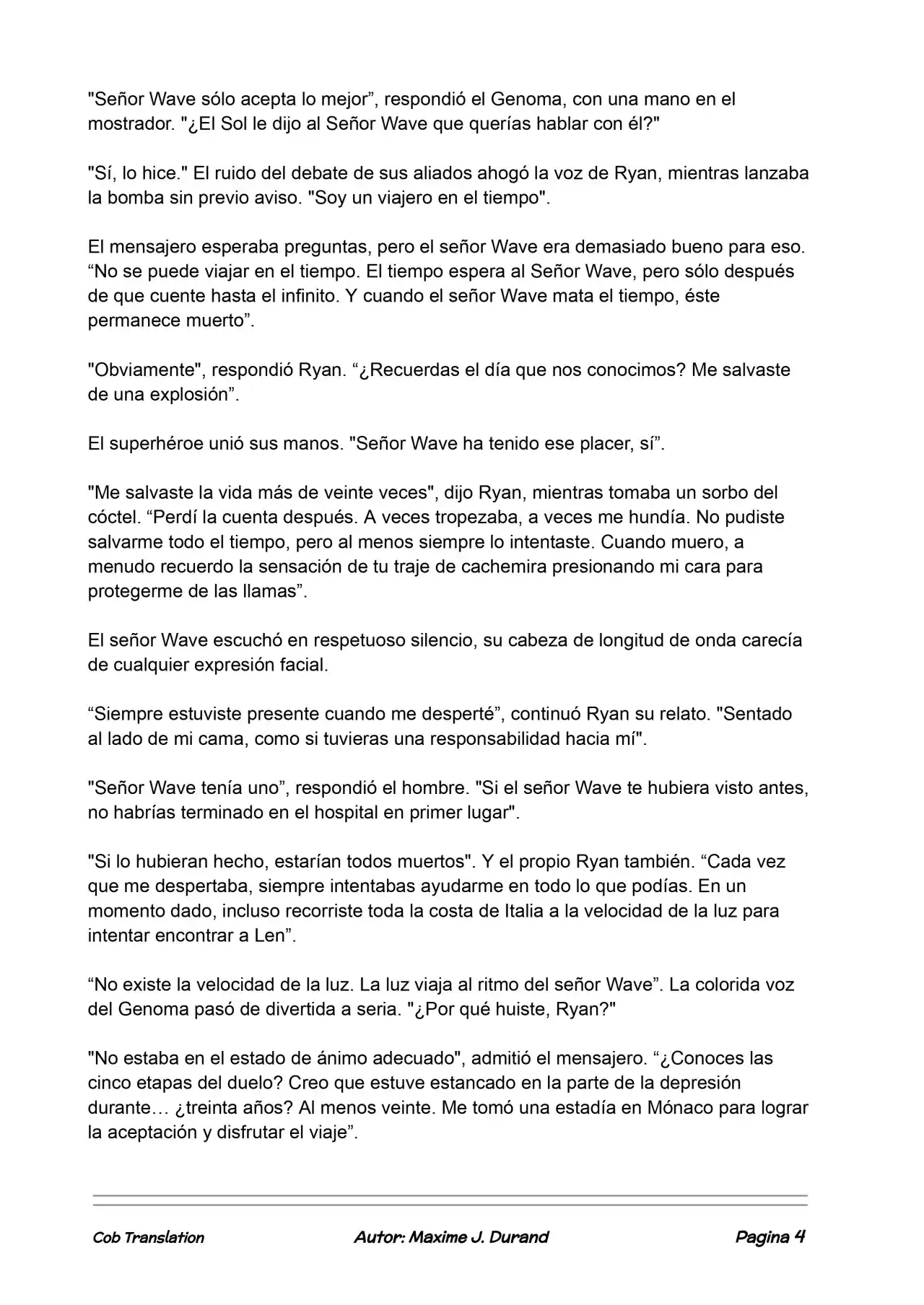 La Partida Perfecta (Novela) - Capítulo 117 - Página 4 - LectorTMOo