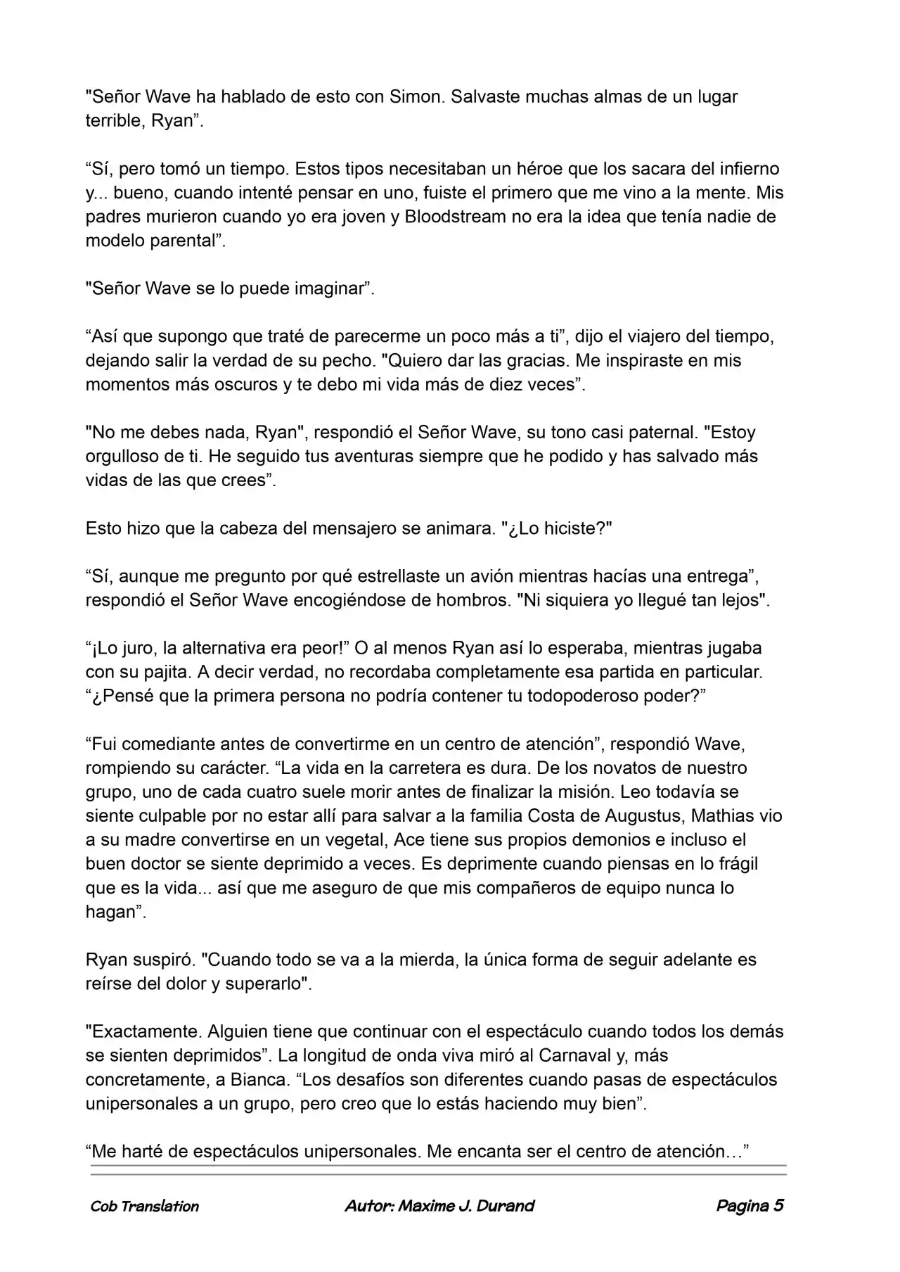 La Partida Perfecta (Novela) - Capítulo 117 - Página 5 - LectorTMOo