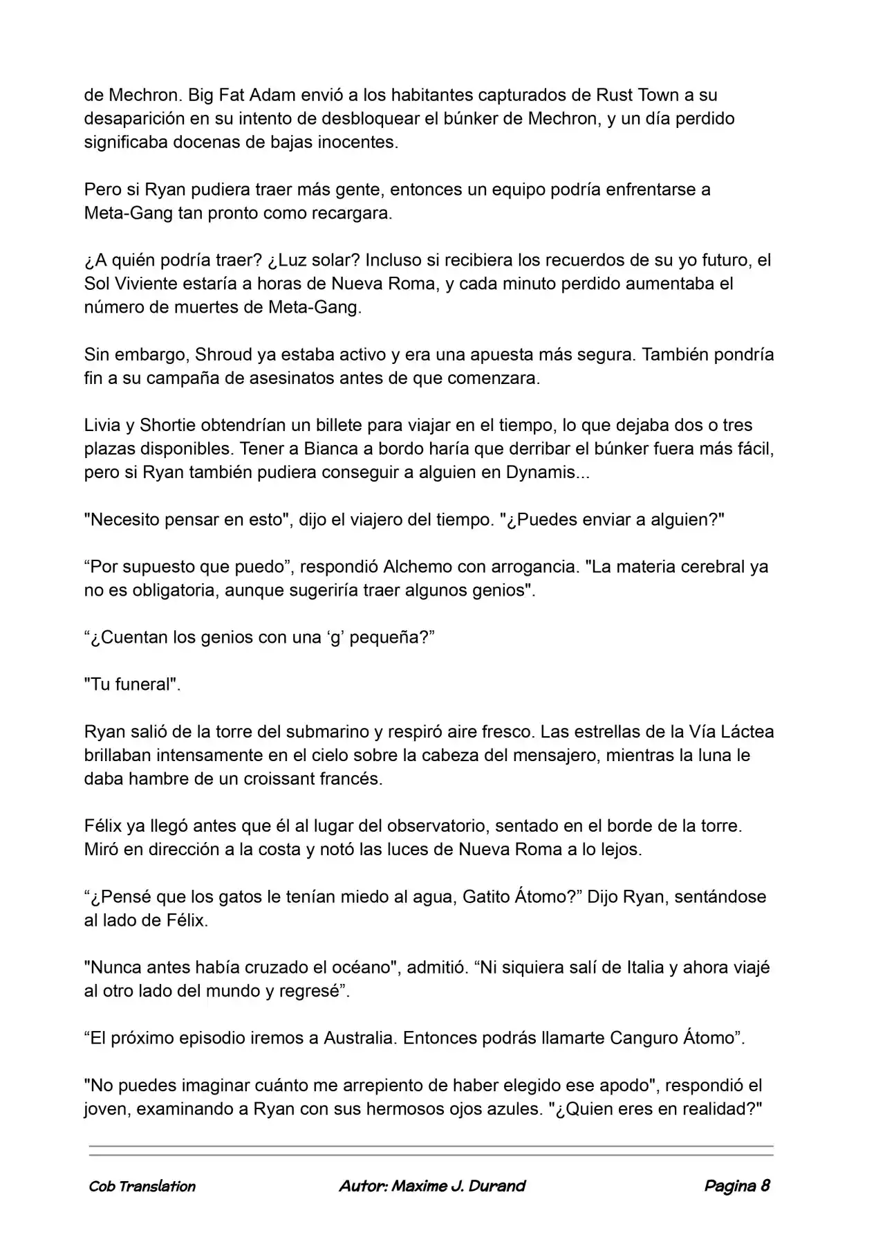 La Partida Perfecta (Novela) - Capítulo 117 - Página 8 - LectorTMOo