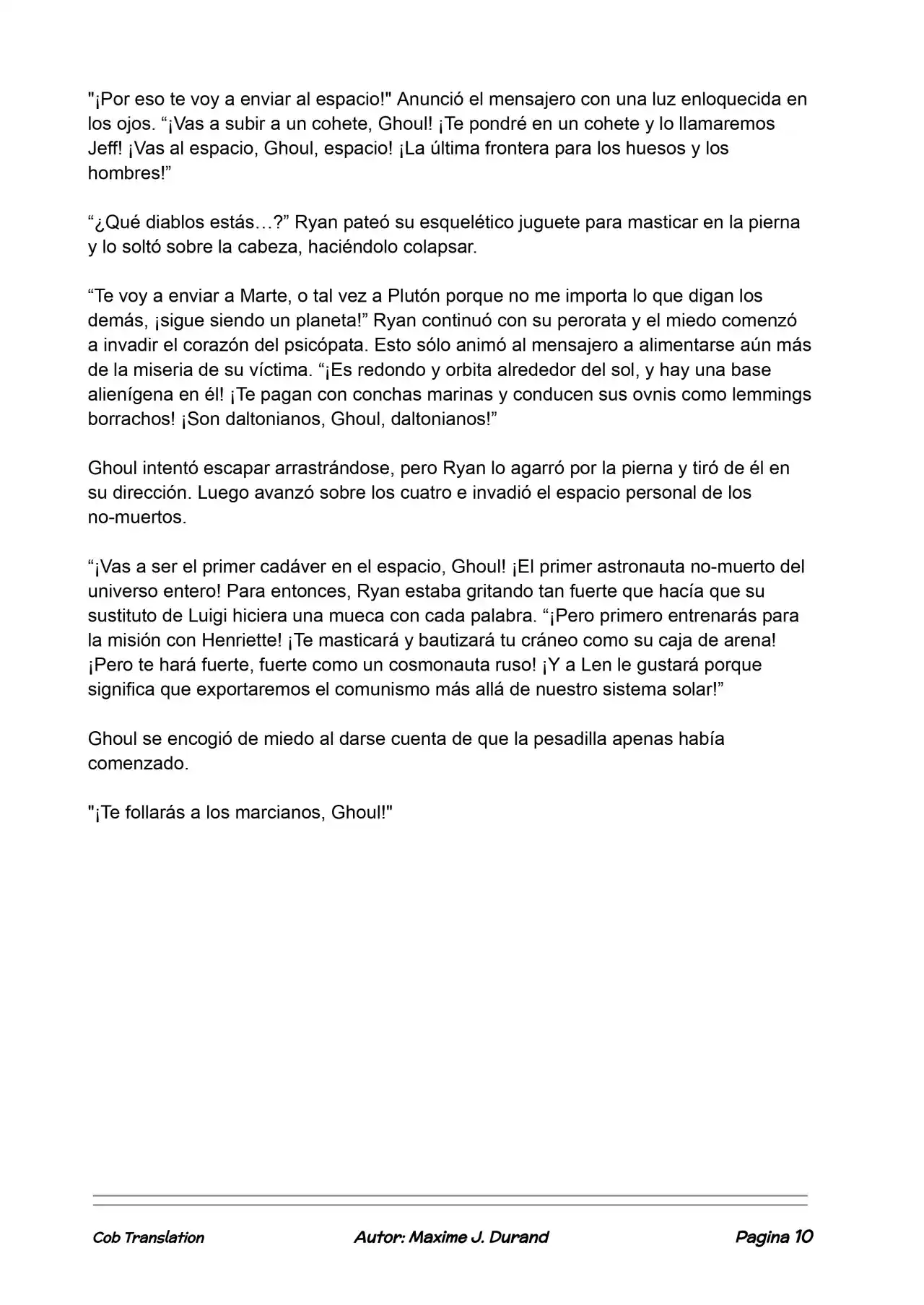La Partida Perfecta (Novela) - Capítulo 119 - Página 10 - LectorTMOo