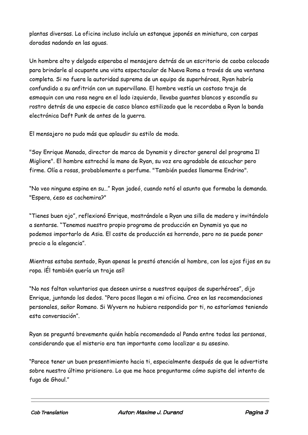 La Partida Perfecta (Novela) - Capítulo 12 - Página 3 - LectorTMOo