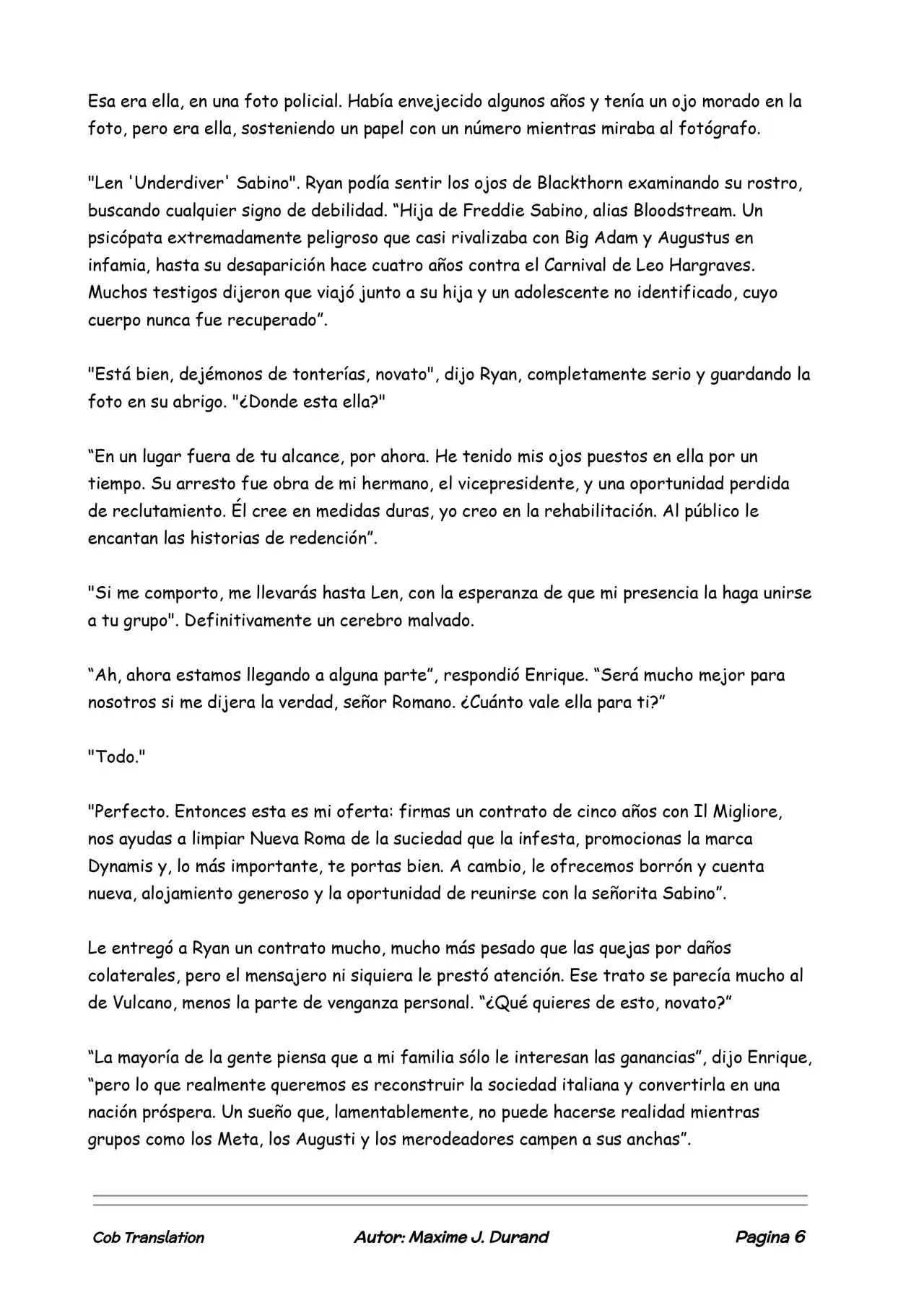 La Partida Perfecta (Novela) - Capítulo 12 - Página 6 - LectorTMOo