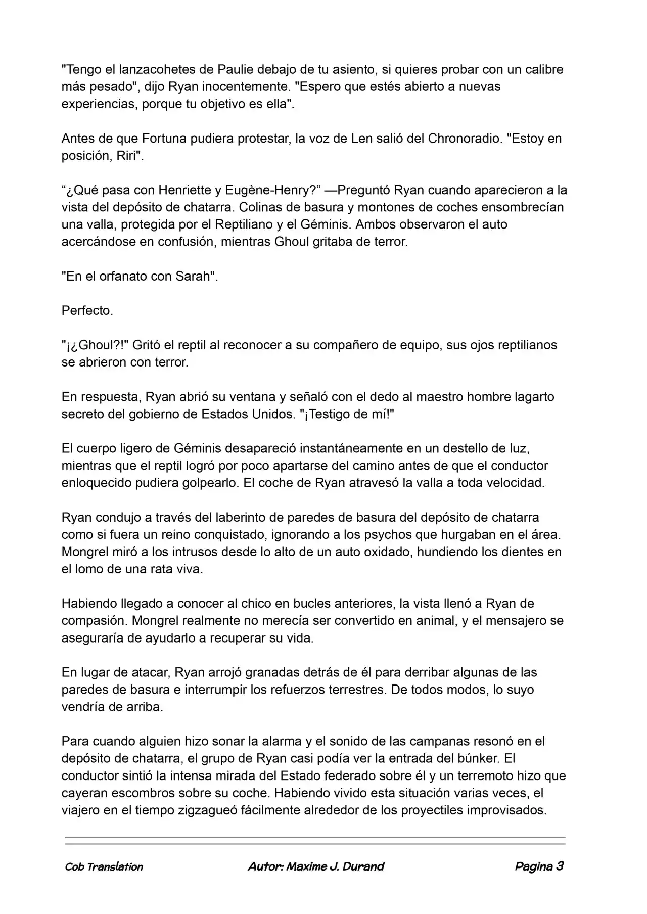 La Partida Perfecta (Novela) - Capítulo 120 - Página 3 - LectorTMOo