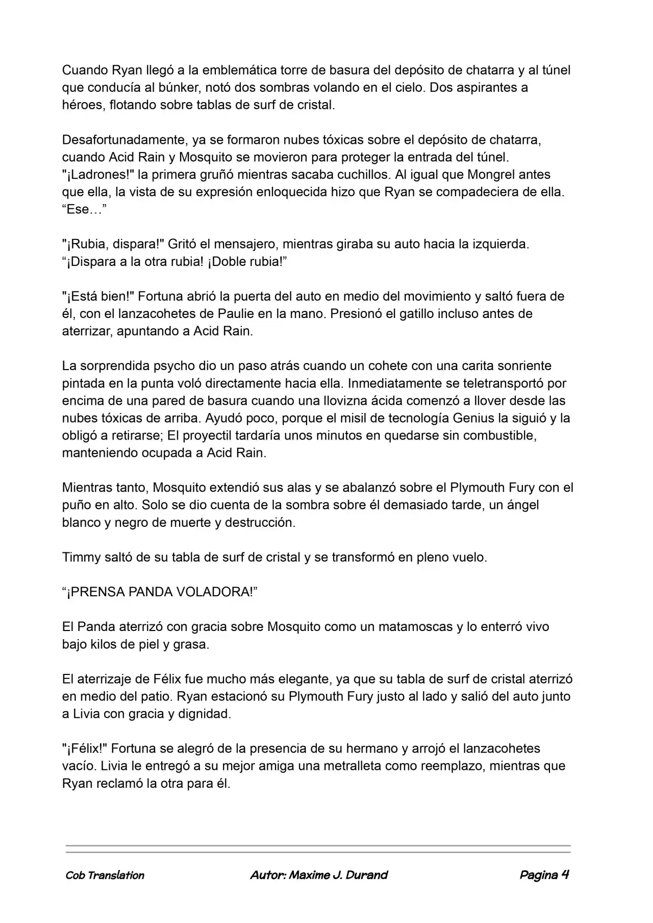 La Partida Perfecta (Novela) - Capítulo 120 - Página 4 - LectorTMOo