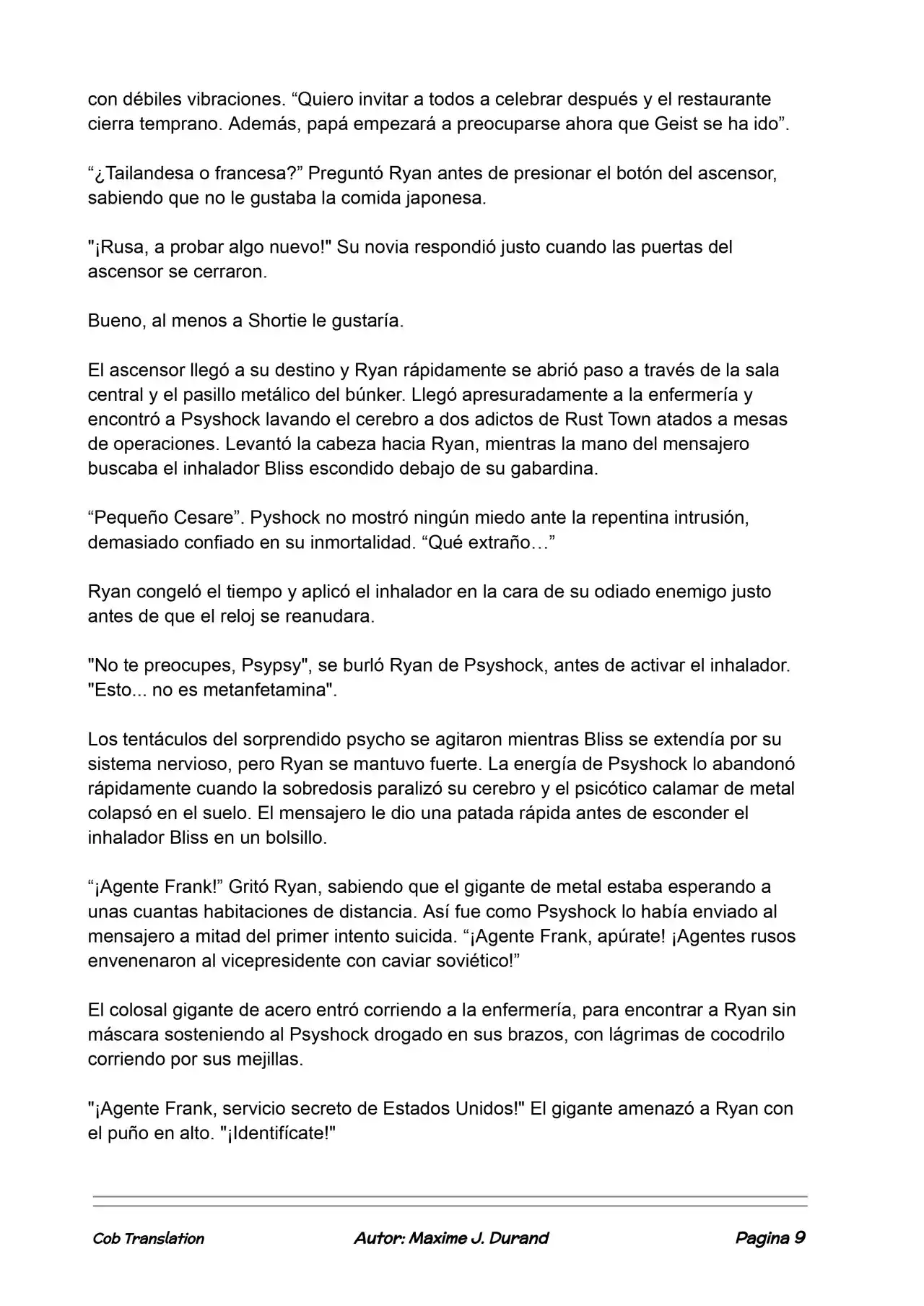 La Partida Perfecta (Novela) - Capítulo 120 - Página 9 - LectorTMOo