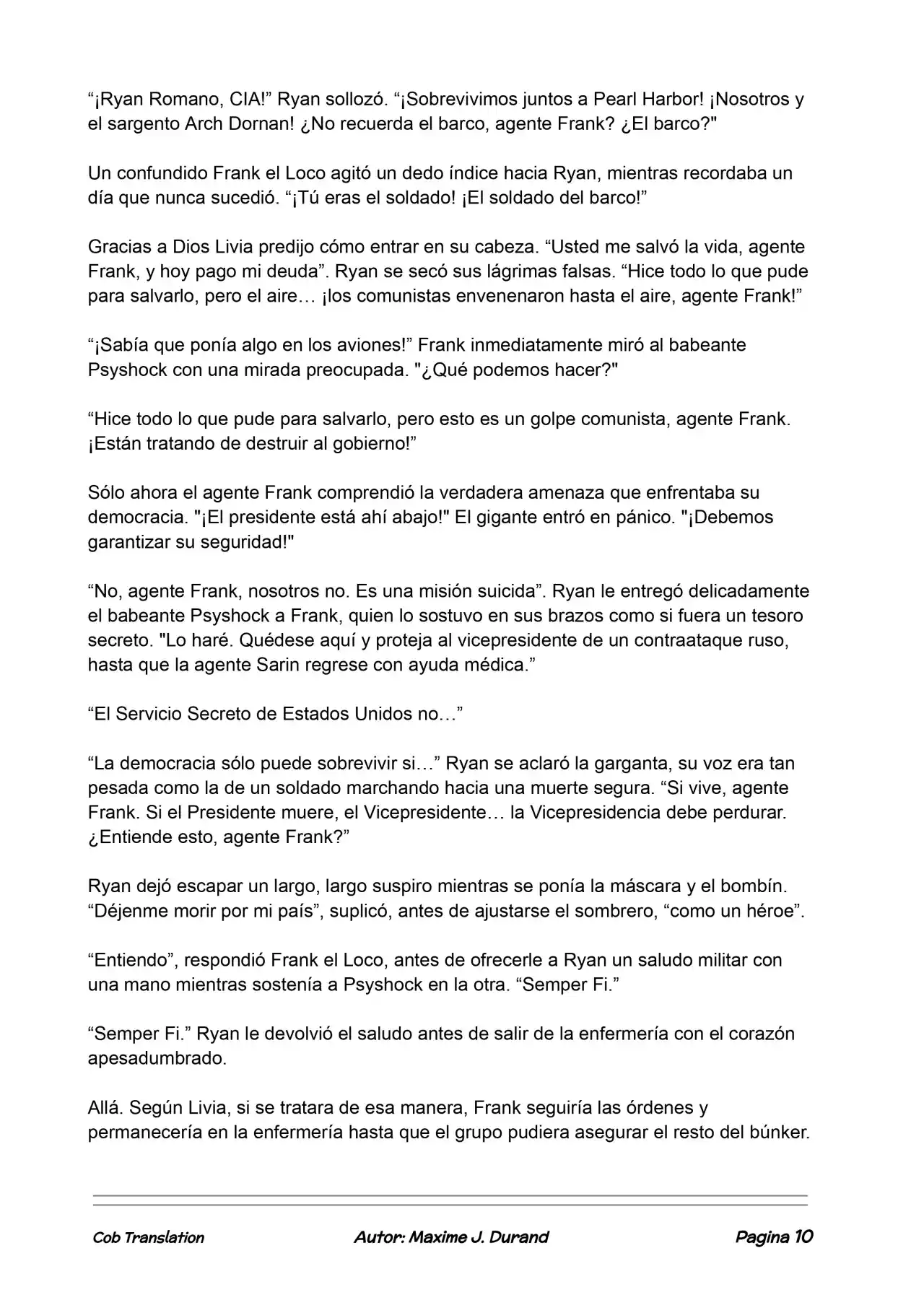 La Partida Perfecta (Novela) - Capítulo 120 - Página 10 - LectorTMOo