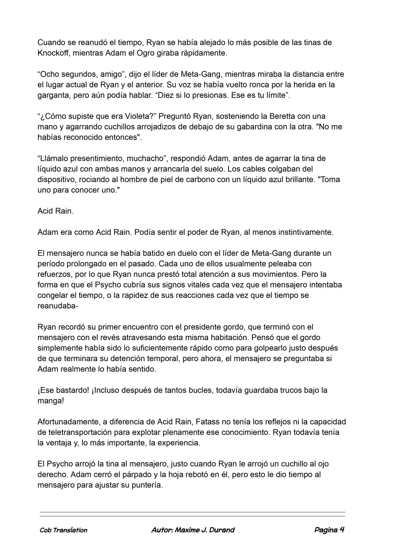 La Partida Perfecta (Novela) - Capítulo 121 - Página 4 - LectorTMOo