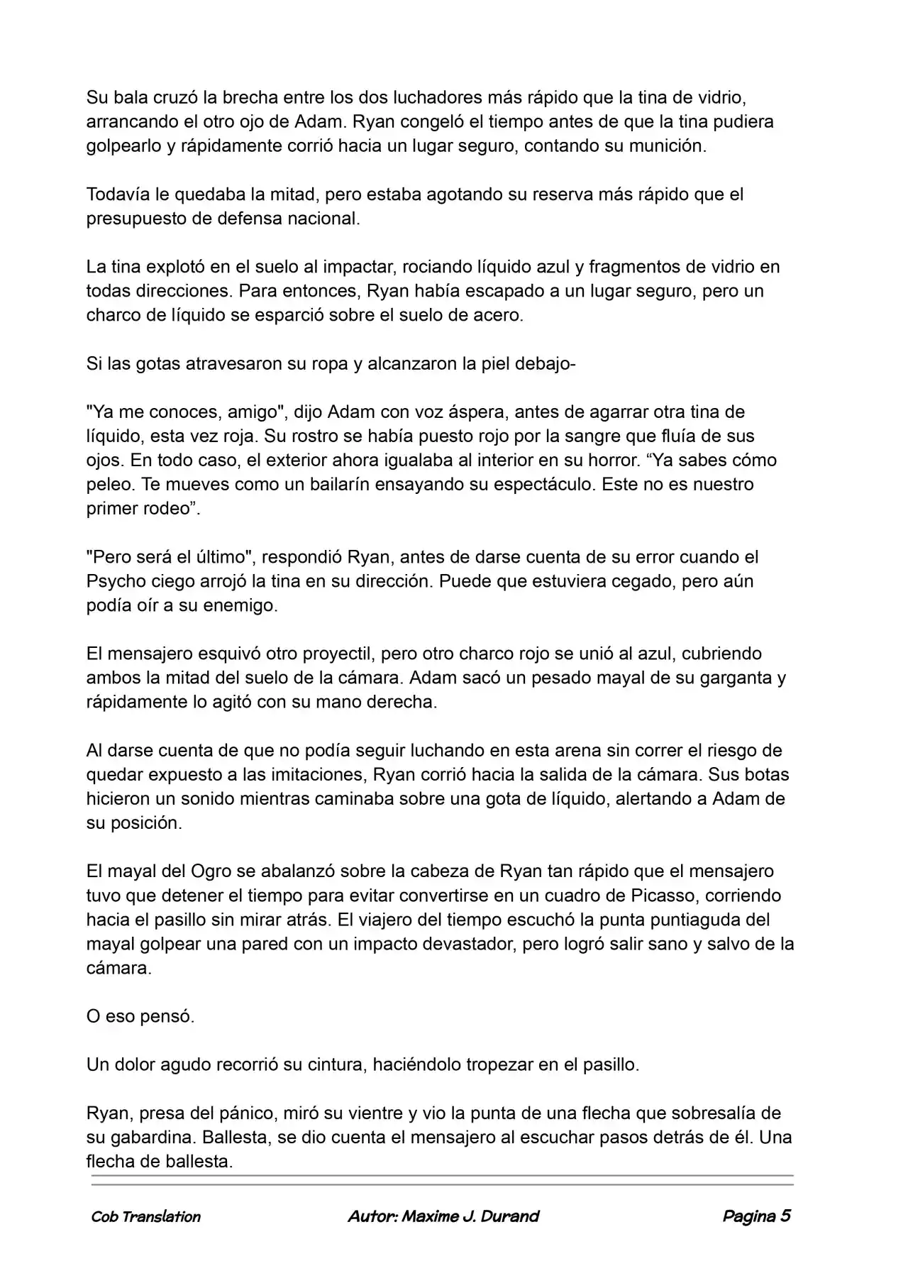 La Partida Perfecta (Novela) - Capítulo 121 - Página 5 - LectorTMOo