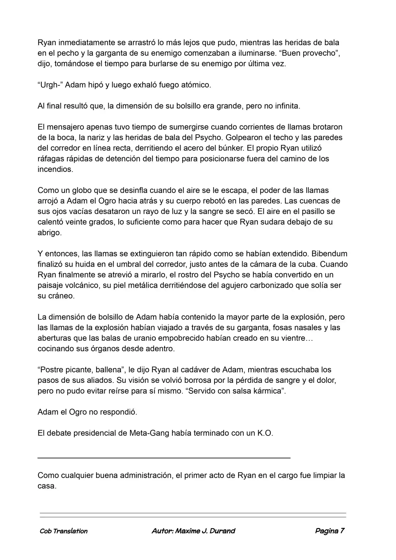 La Partida Perfecta (Novela) - Capítulo 121 - Página 7 - LectorTMOo