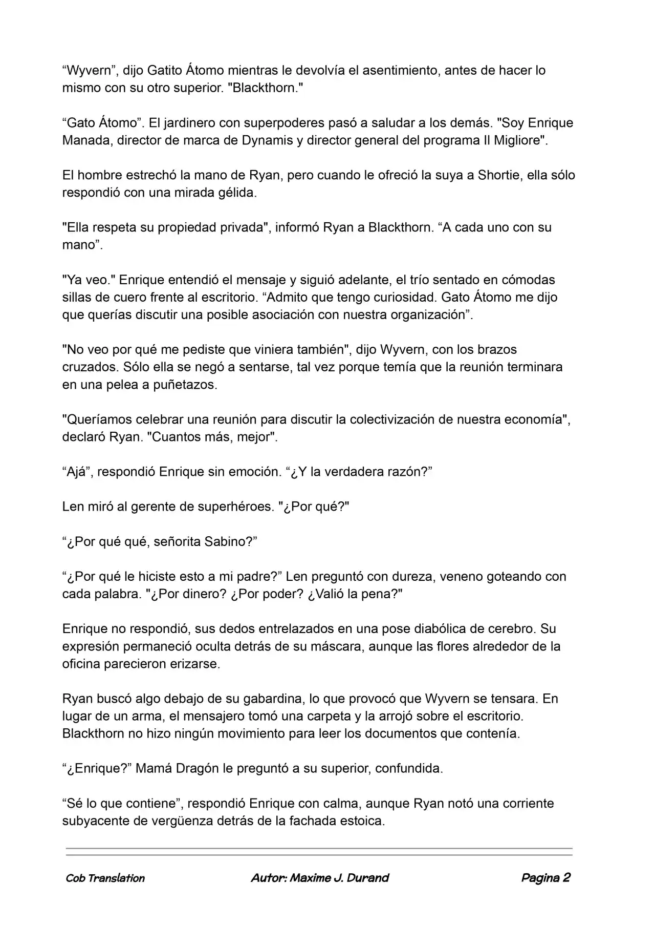La Partida Perfecta (Novela) - Capítulo 122 - Página 2 - LectorTMOo