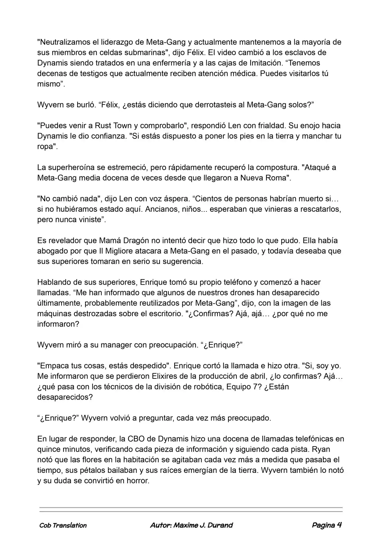 La Partida Perfecta (Novela) - Capítulo 122 - Página 4 - LectorTMOo
