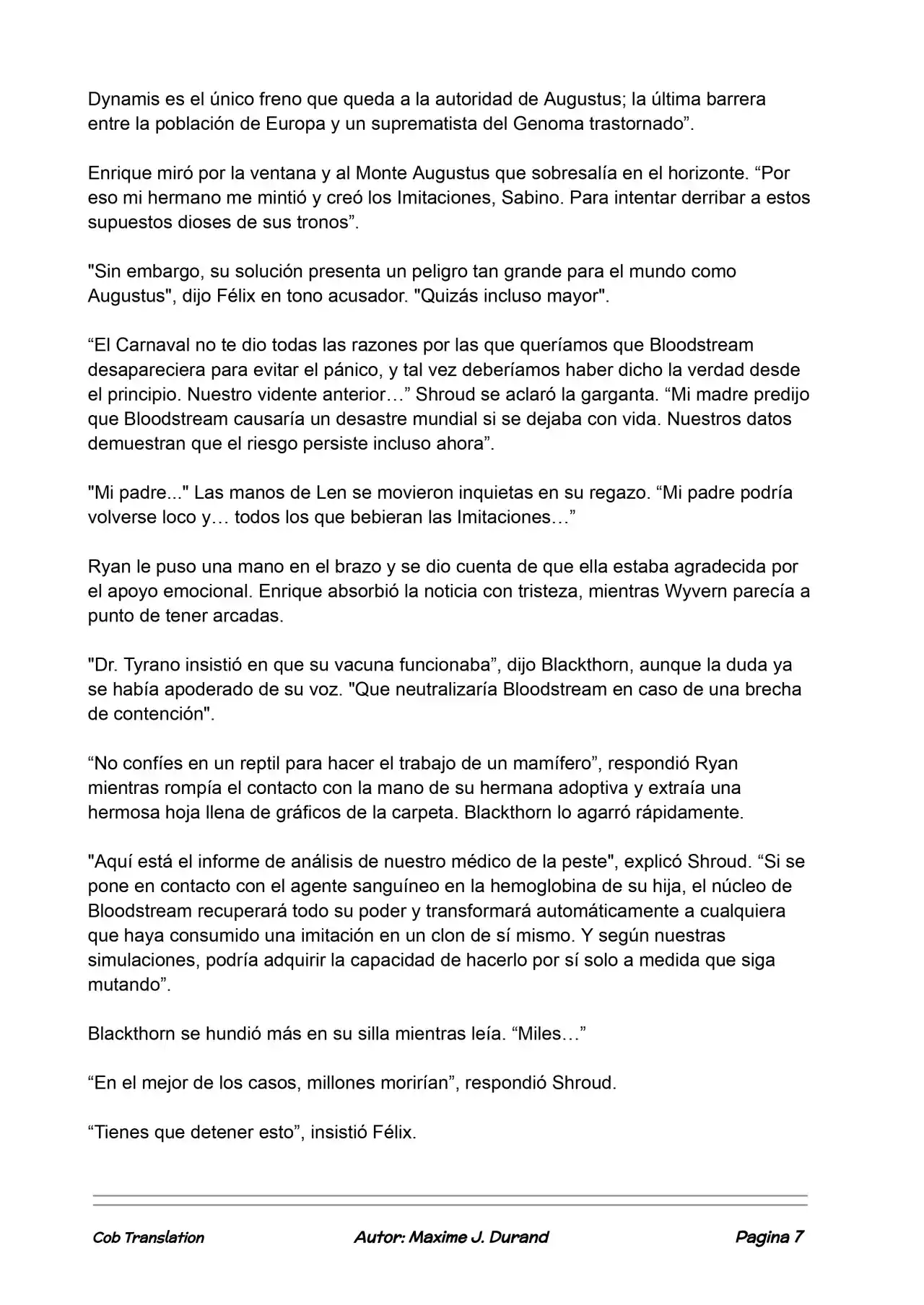 La Partida Perfecta (Novela) - Capítulo 122 - Página 7 - LectorTMOo