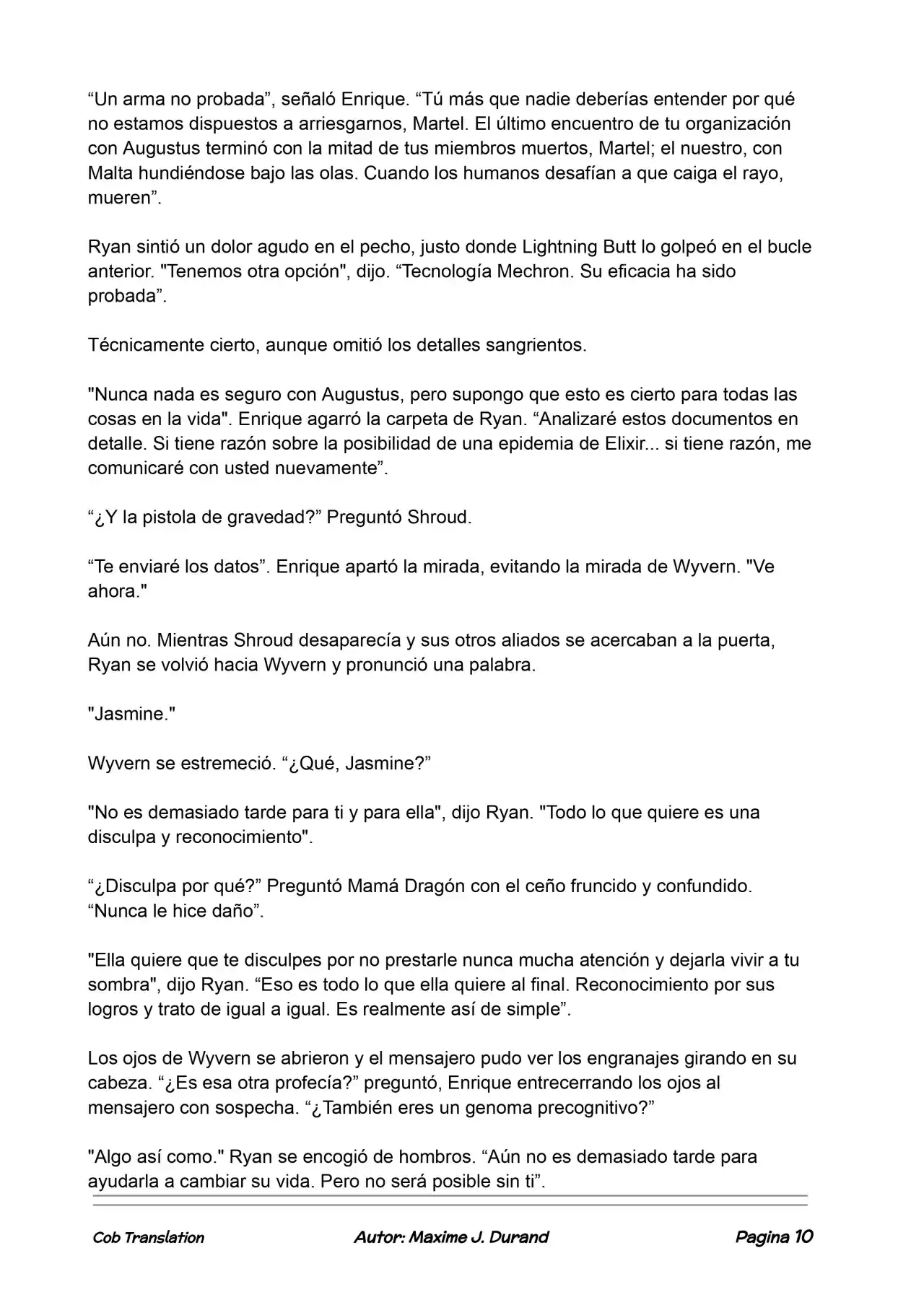 La Partida Perfecta (Novela) - Capítulo 122 - Página 10 - LectorTMOo