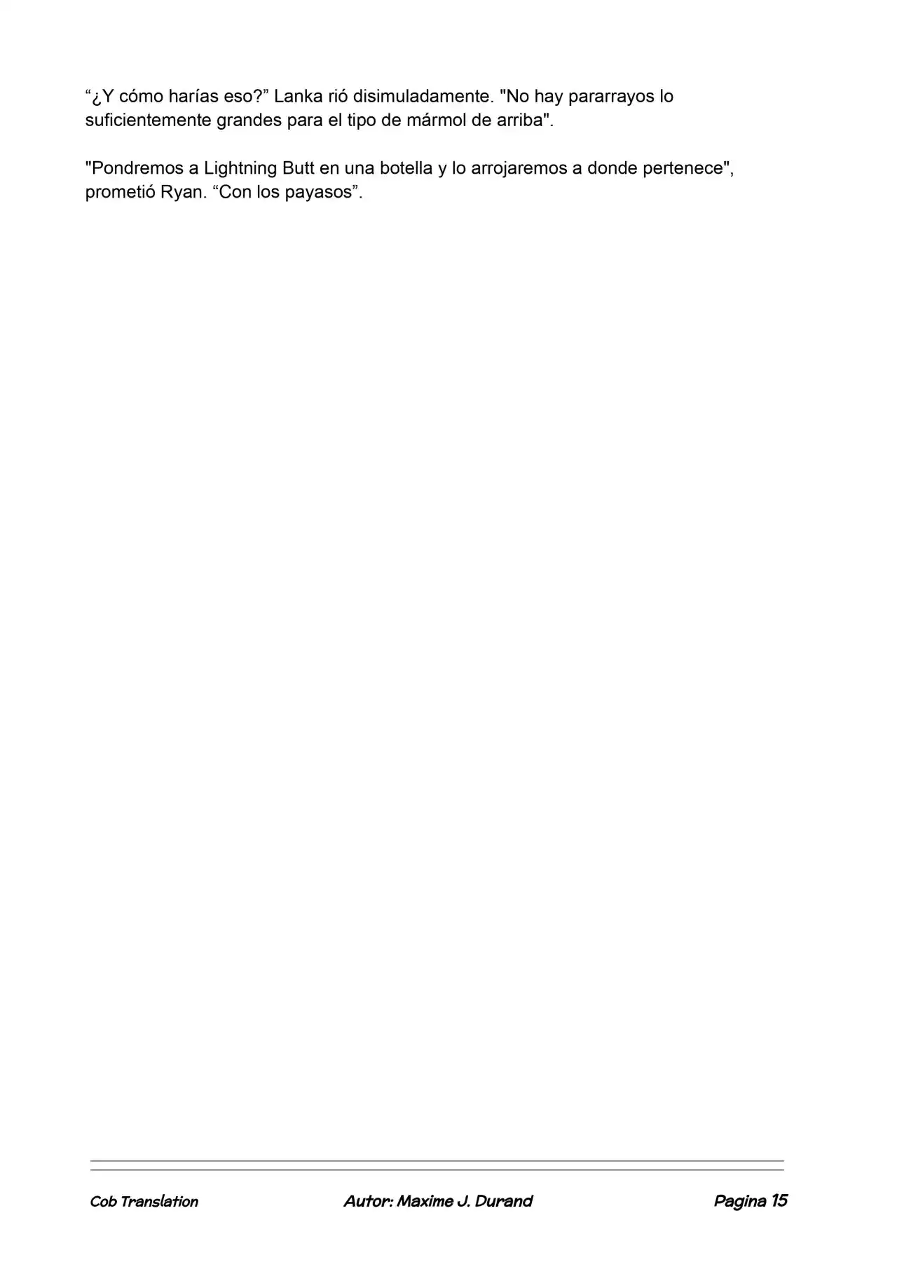 La Partida Perfecta (Novela) - Capítulo 122 - Página 15 - LectorTMOo