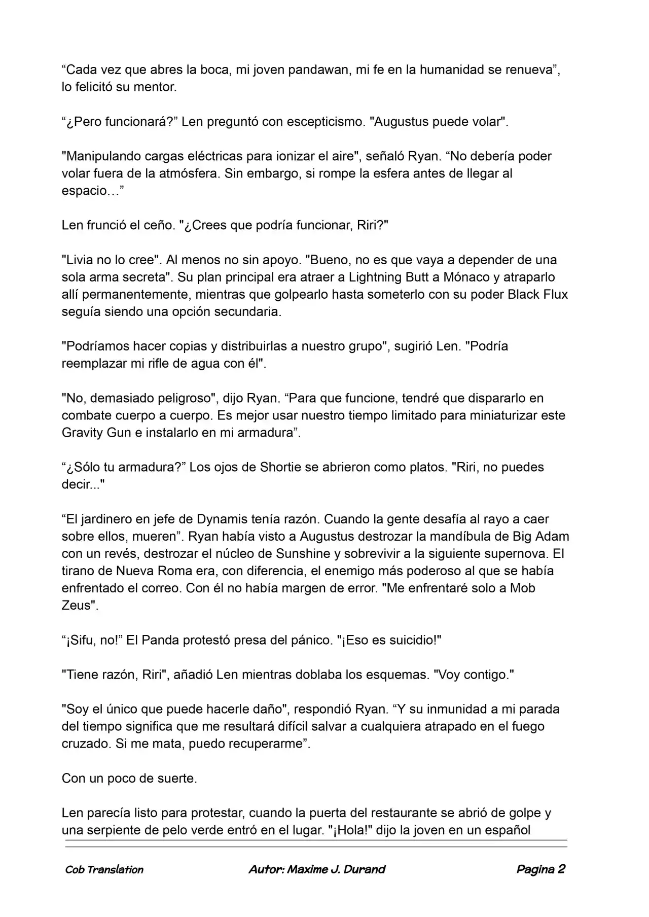 La Partida Perfecta (Novela) - Capítulo 123 - Página 2 - LectorTMOo