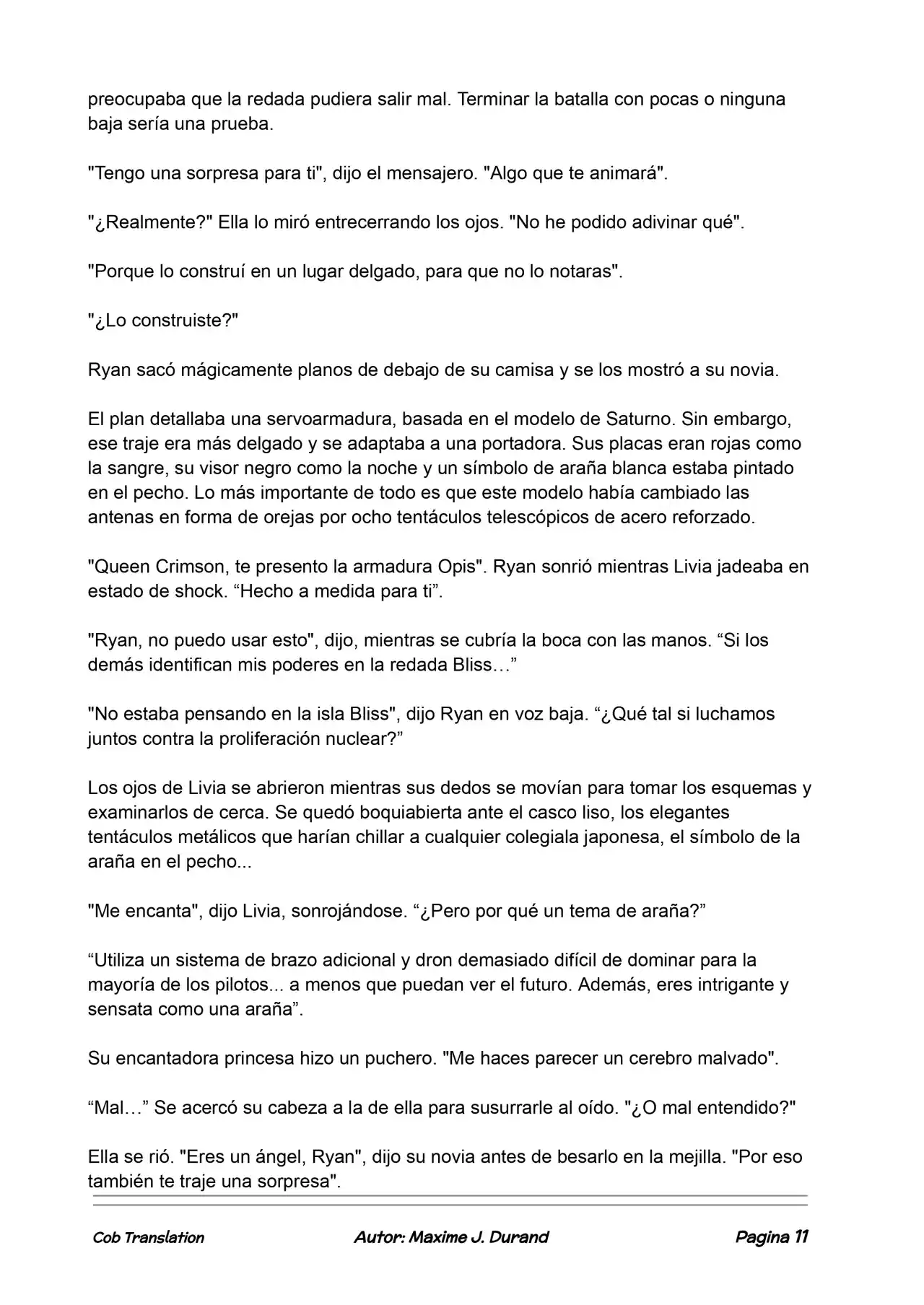 La Partida Perfecta (Novela) - Capítulo 123 - Página 11 - LectorTMOo