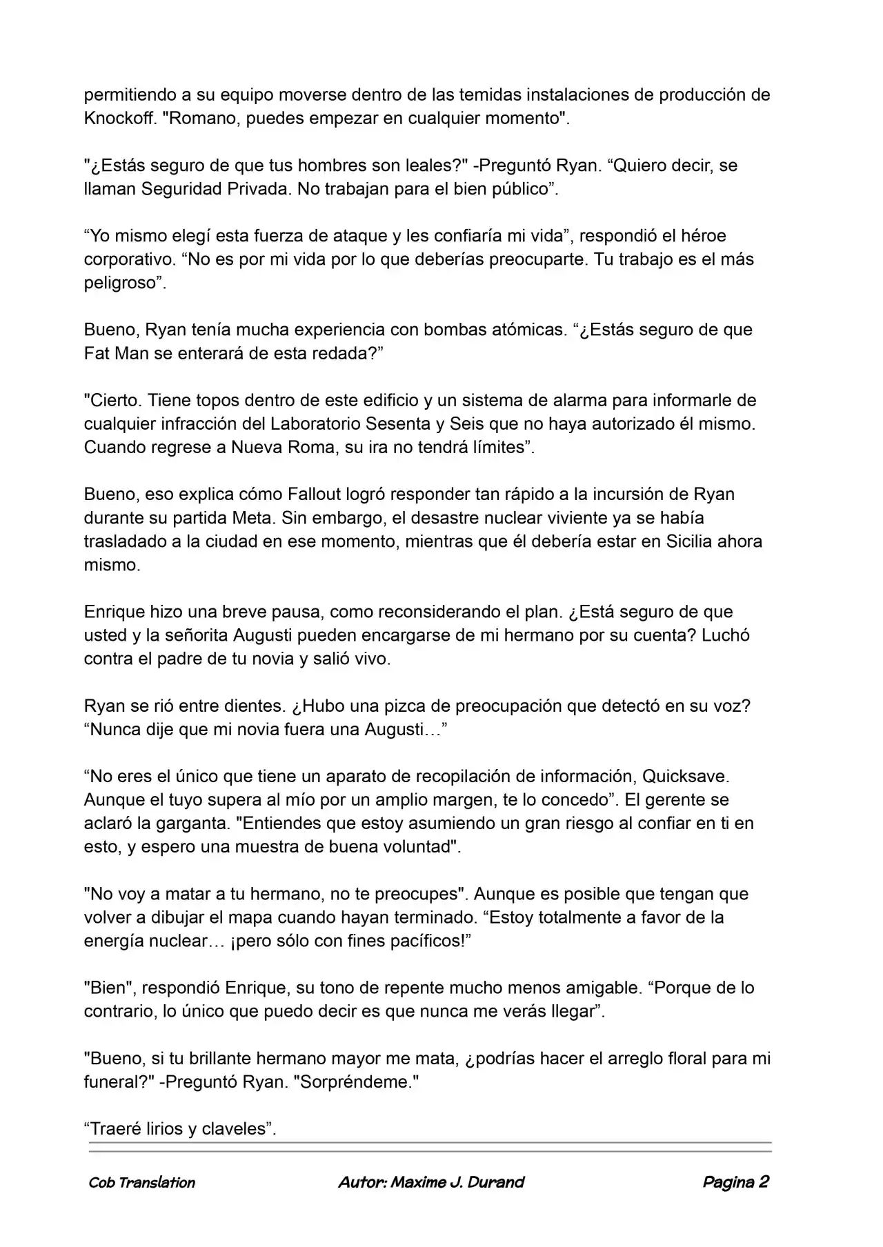 La Partida Perfecta (Novela) - Capítulo 124 - Página 2 - LectorTMOo