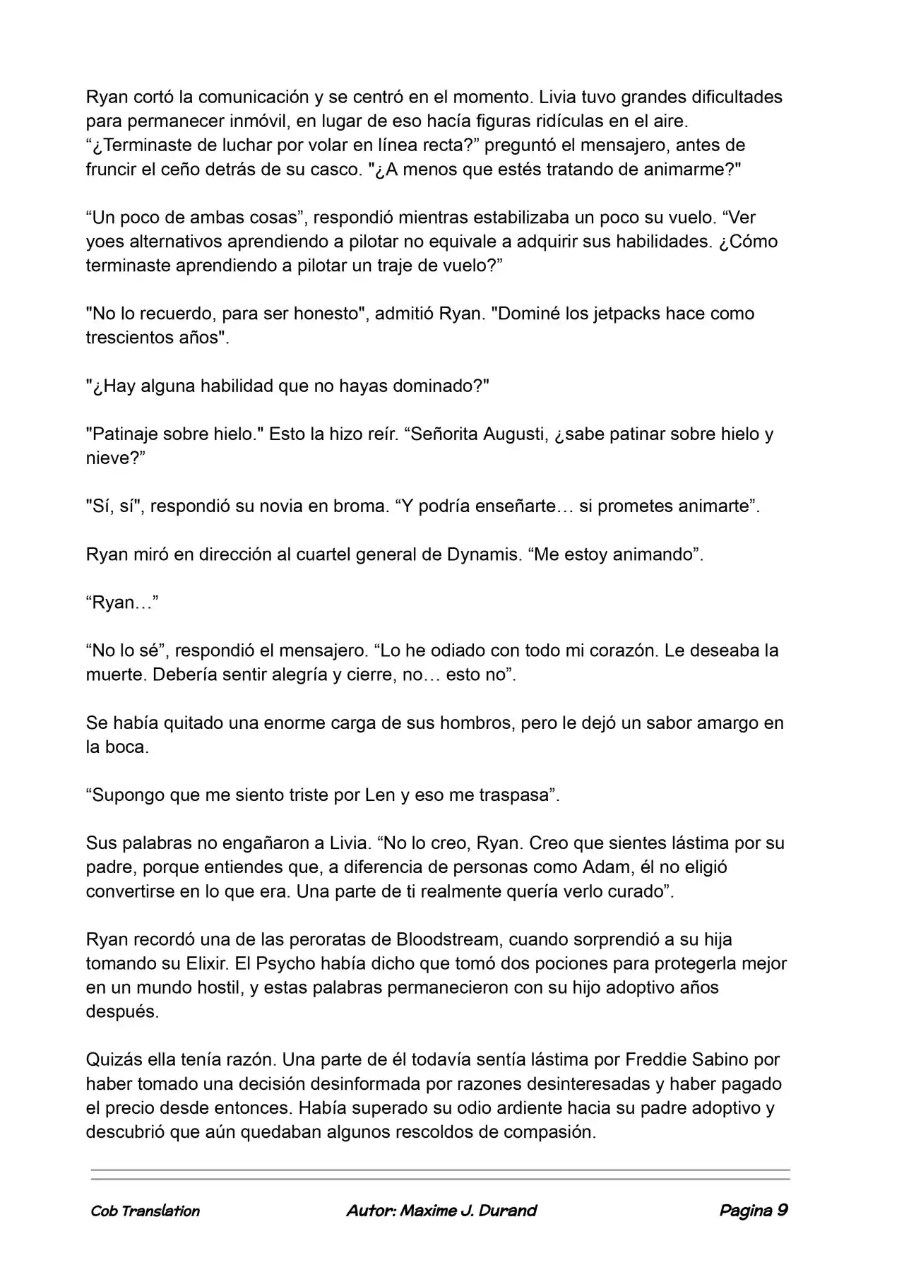 La Partida Perfecta (Novela) - Capítulo 124 - Página 9 - LectorTMOo