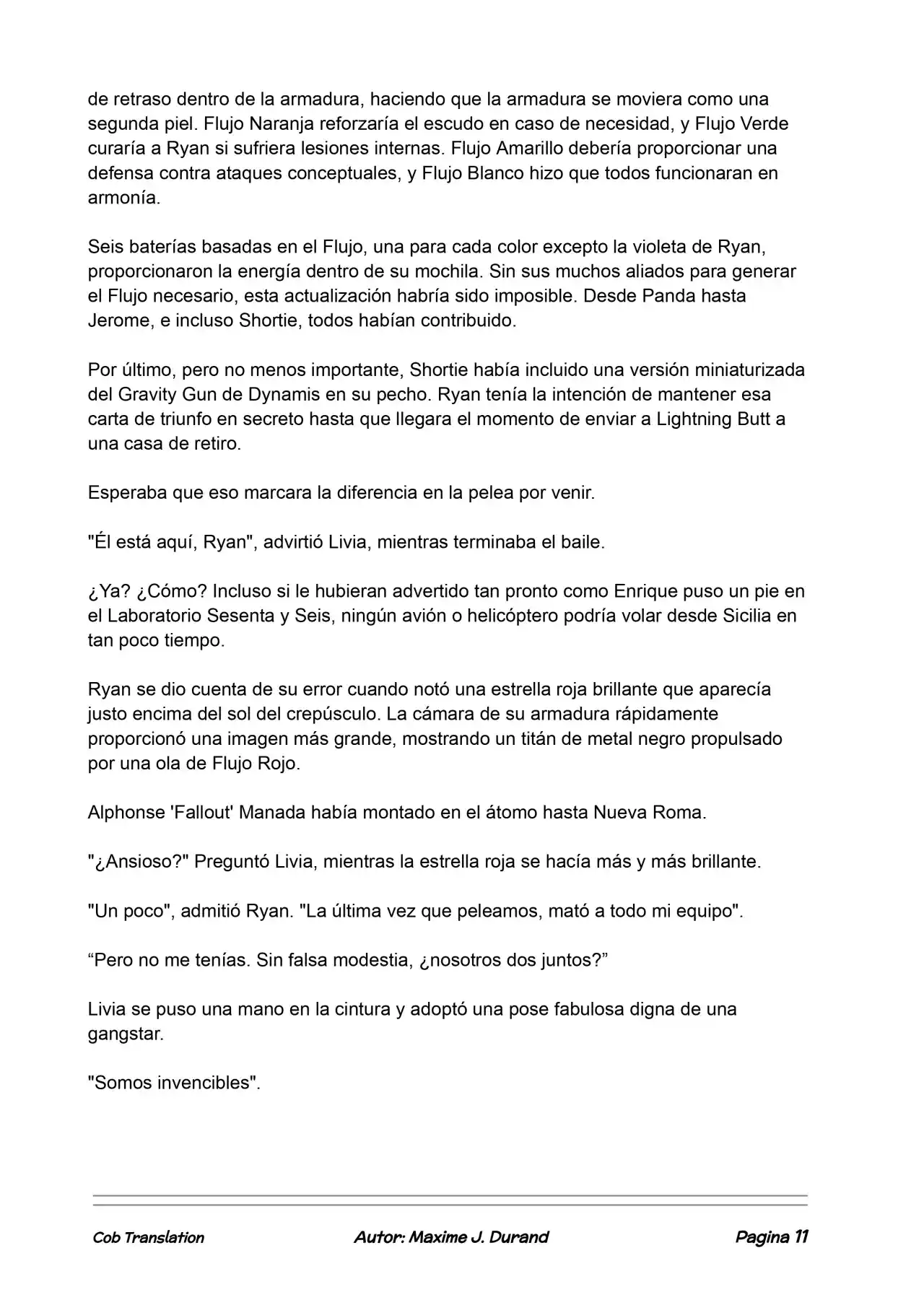 La Partida Perfecta (Novela) - Capítulo 124 - Página 11 - LectorTMOo