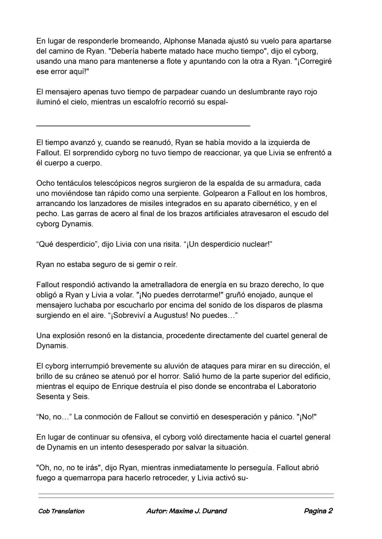La Partida Perfecta (Novela) - Capítulo 125 - Página 2 - LectorTMOo