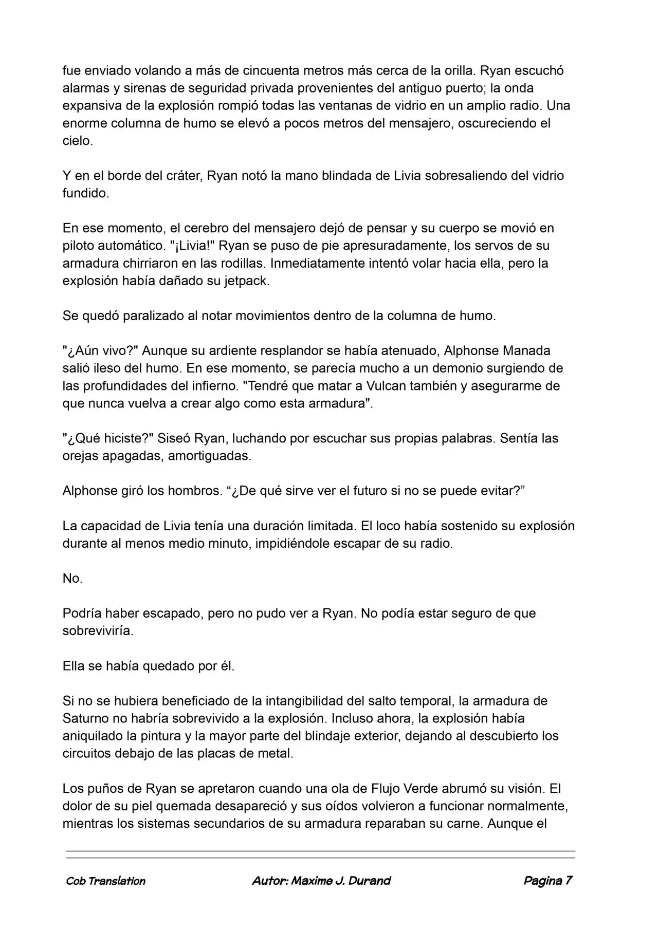 La Partida Perfecta (Novela) - Capítulo 125 - Página 7 - LectorTMOo