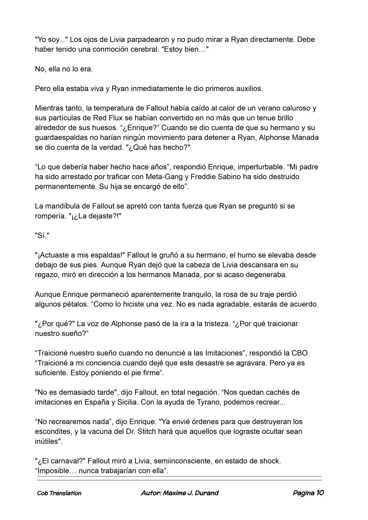 La Partida Perfecta (Novela) - Capítulo 125 - Página 10 - LectorTMOo