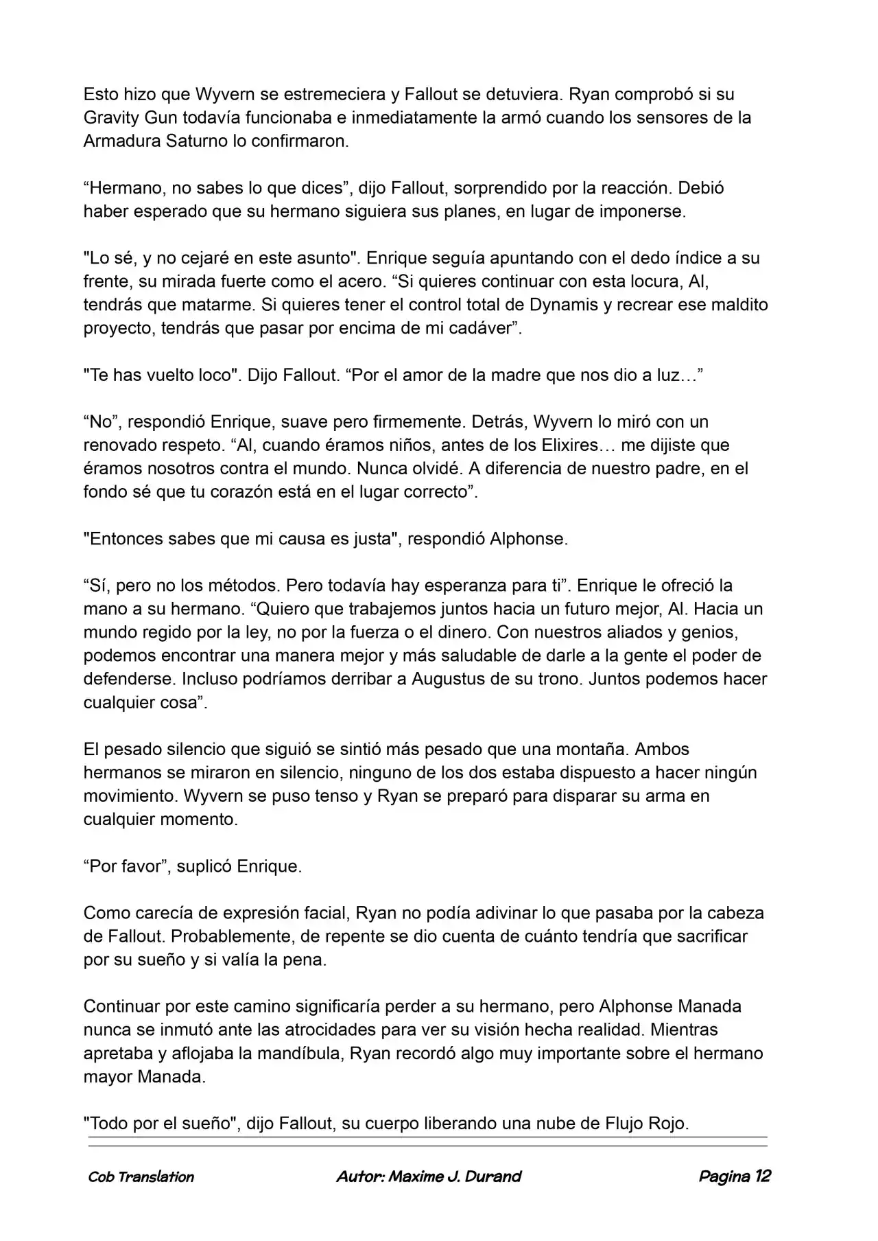 La Partida Perfecta (Novela) - Capítulo 125 - Página 12 - LectorTMOo