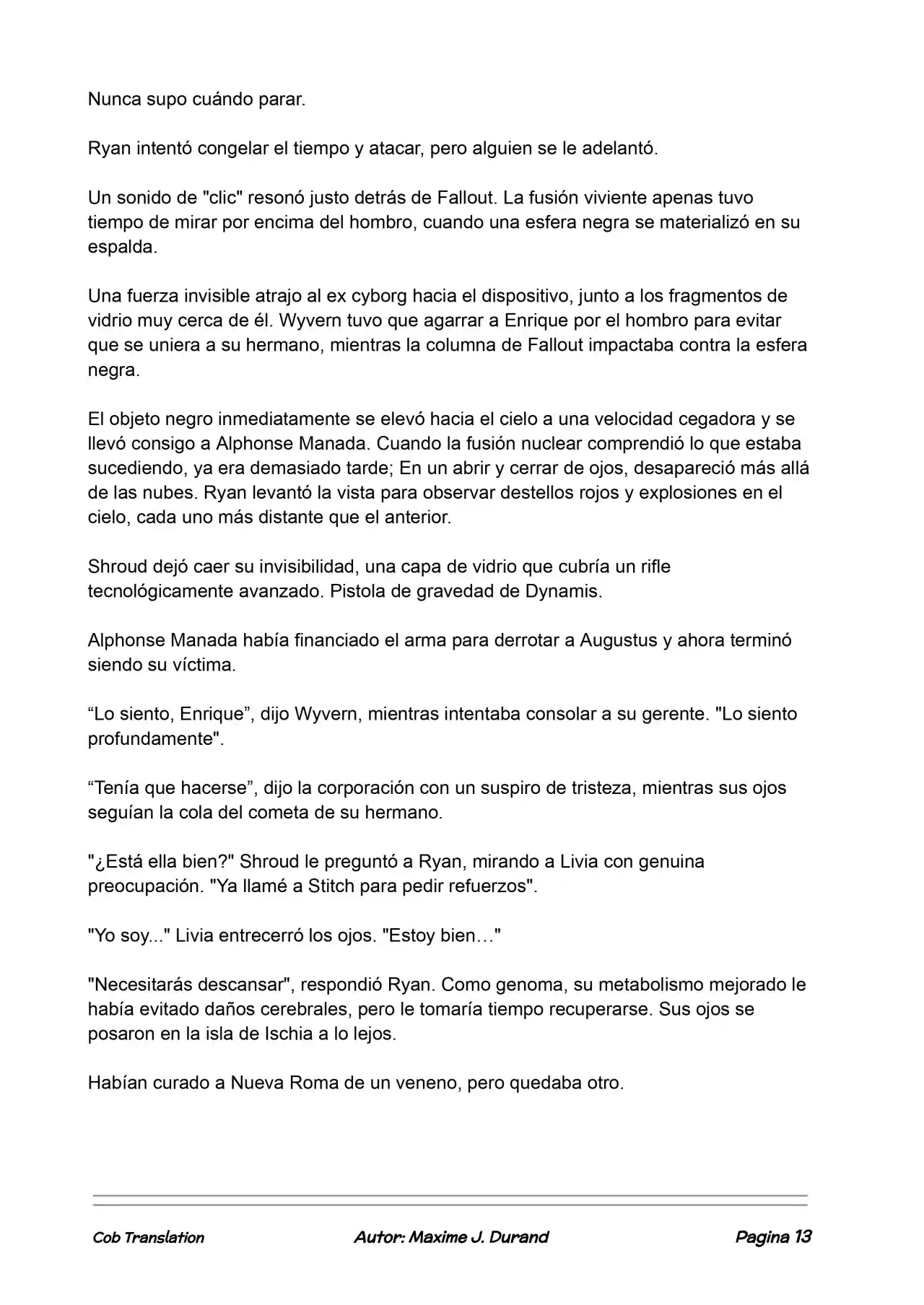La Partida Perfecta (Novela) - Capítulo 125 - Página 13 - LectorTMOo