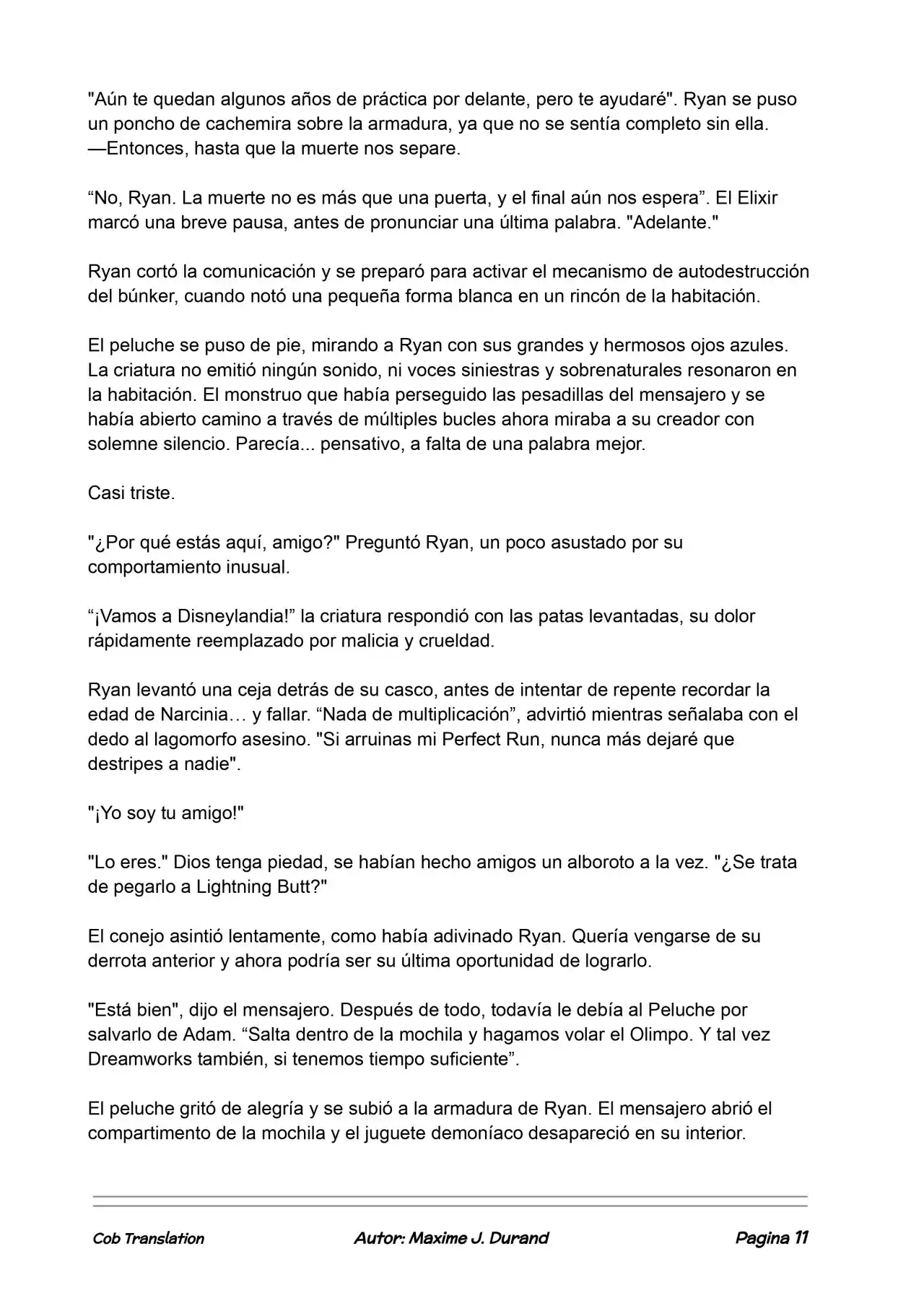 La Partida Perfecta (Novela) - Capítulo 126 - Página 11 - LectorTMOo