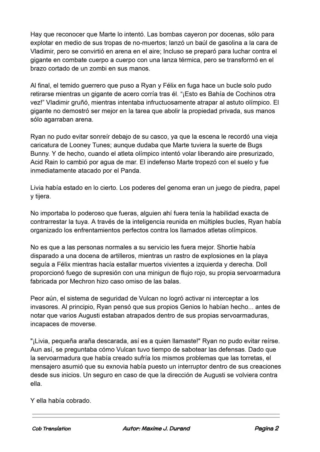 La Partida Perfecta (Novela) - Capítulo 127 - Página 2 - LectorTMOo