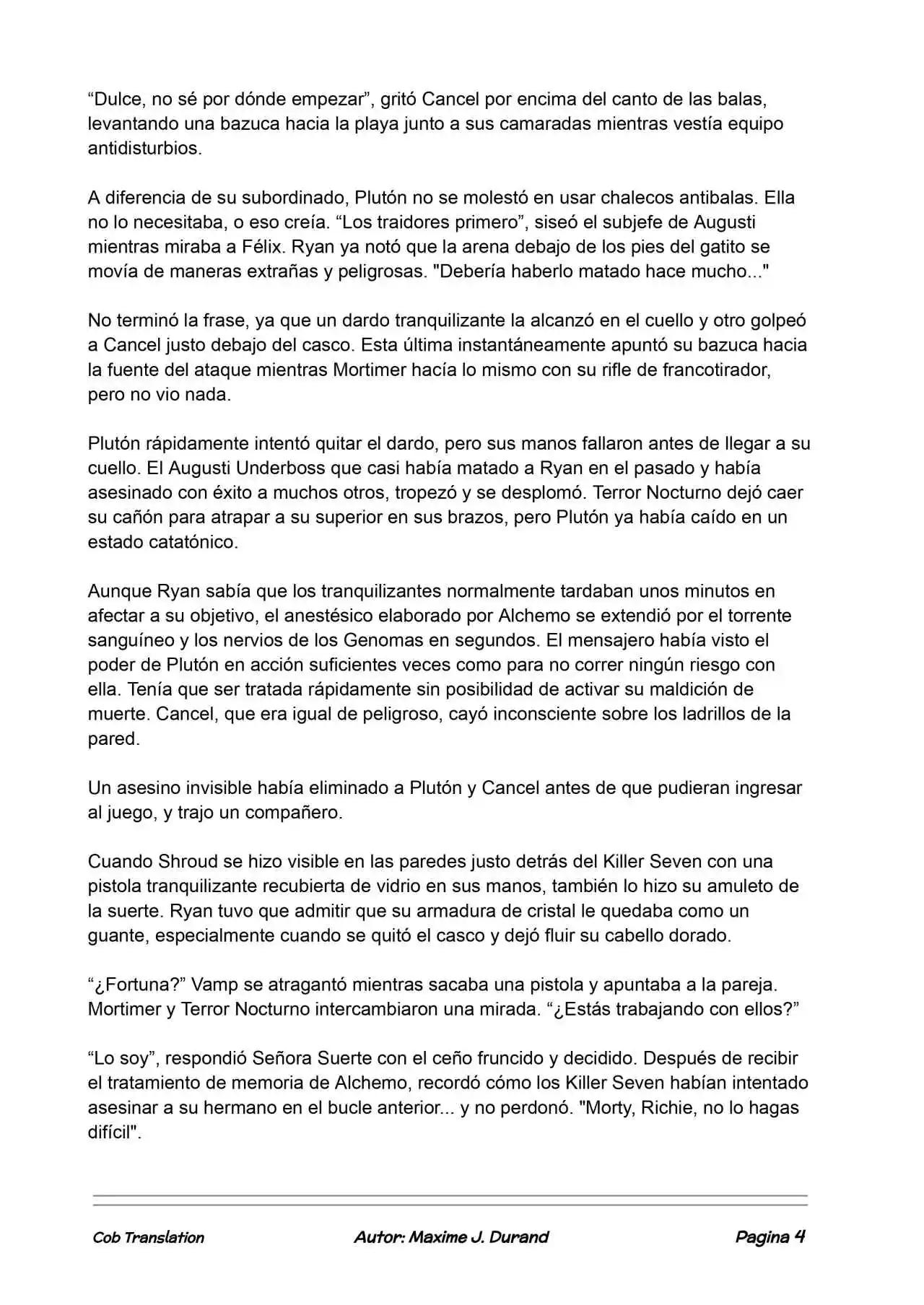 La Partida Perfecta (Novela) - Capítulo 127 - Página 4 - LectorTMOo