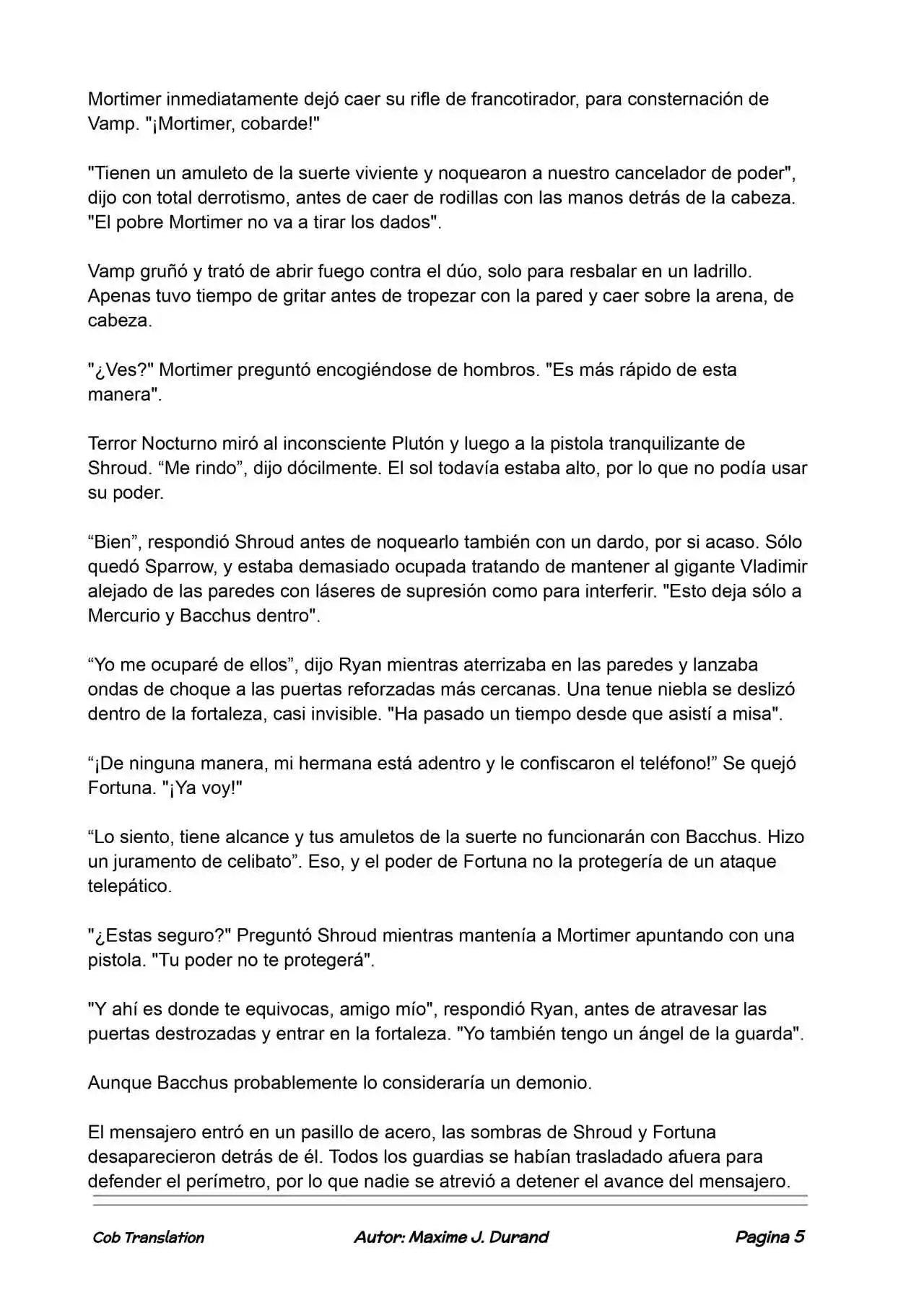 La Partida Perfecta (Novela) - Capítulo 127 - Página 5 - LectorTMOo