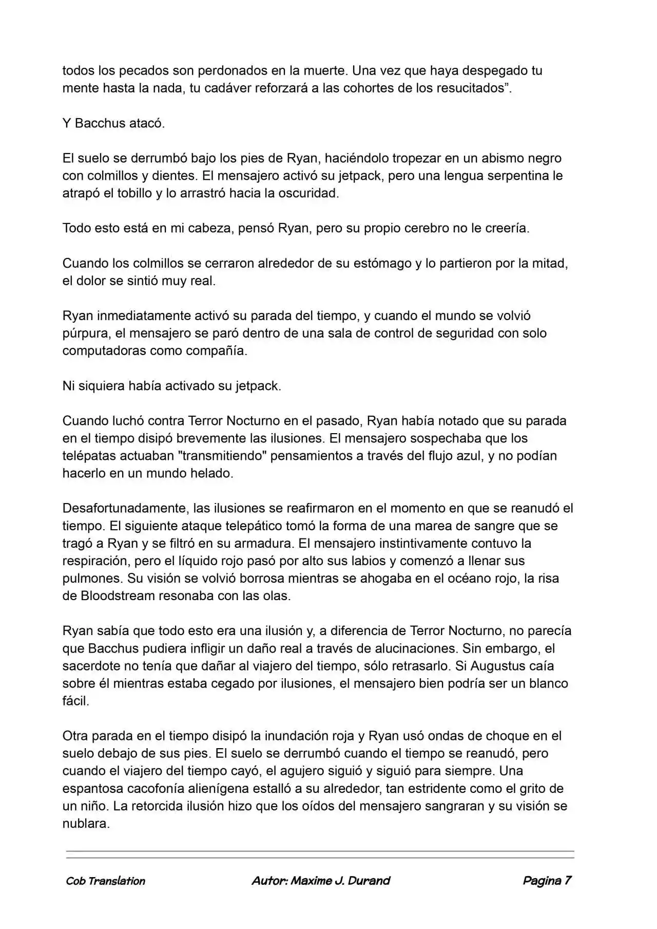 La Partida Perfecta (Novela) - Capítulo 127 - Página 7 - LectorTMOo