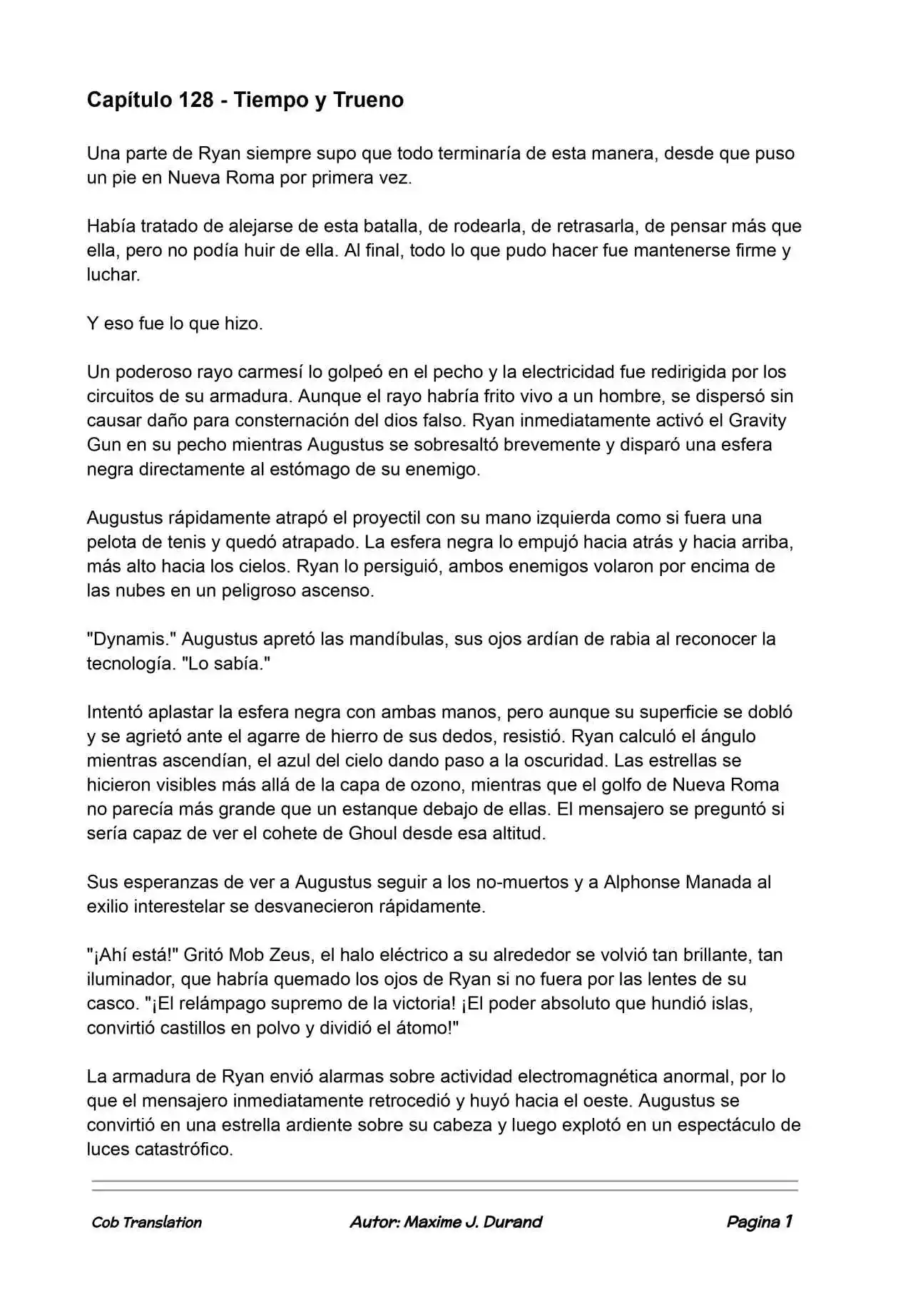 La Partida Perfecta (Novela) - Capítulo 128 - Página 1 - LectorTMOo
