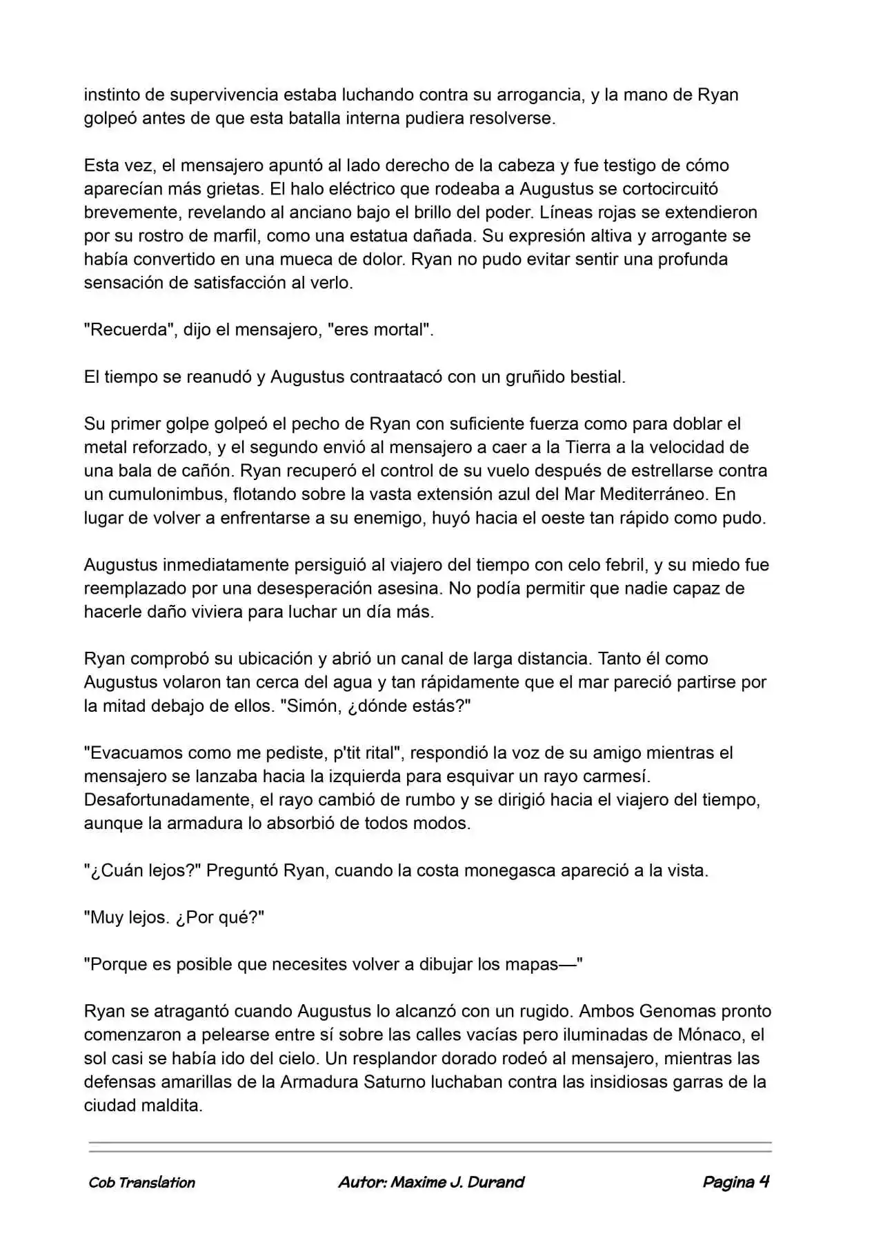 La Partida Perfecta (Novela) - Capítulo 128 - Página 4 - LectorTMOo