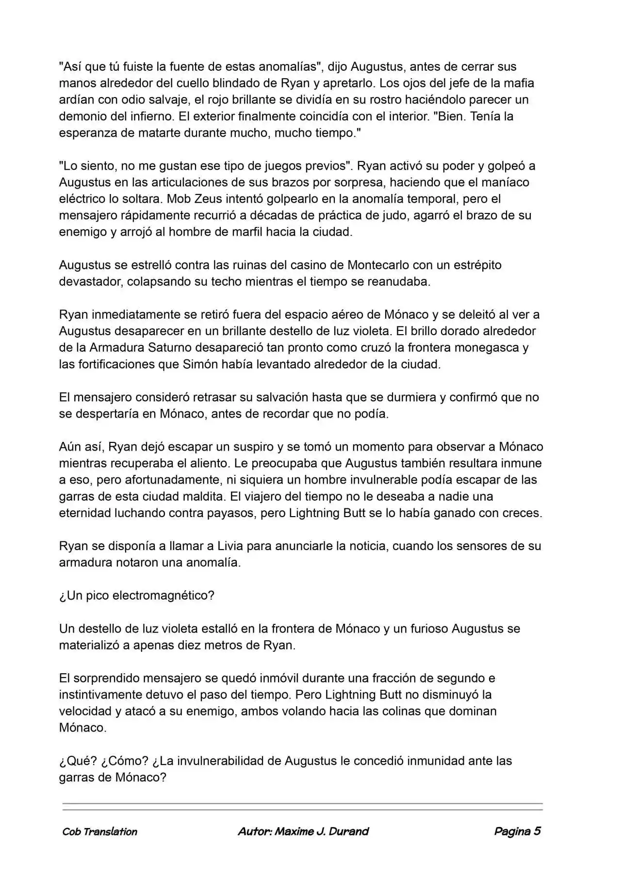 La Partida Perfecta (Novela) - Capítulo 128 - Página 5 - LectorTMOo