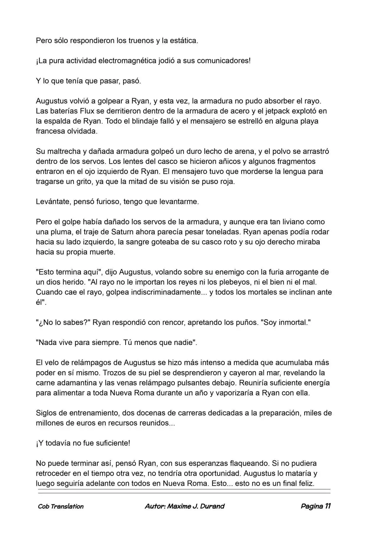 La Partida Perfecta (Novela) - Capítulo 128 - Página 10 - LectorTMOo