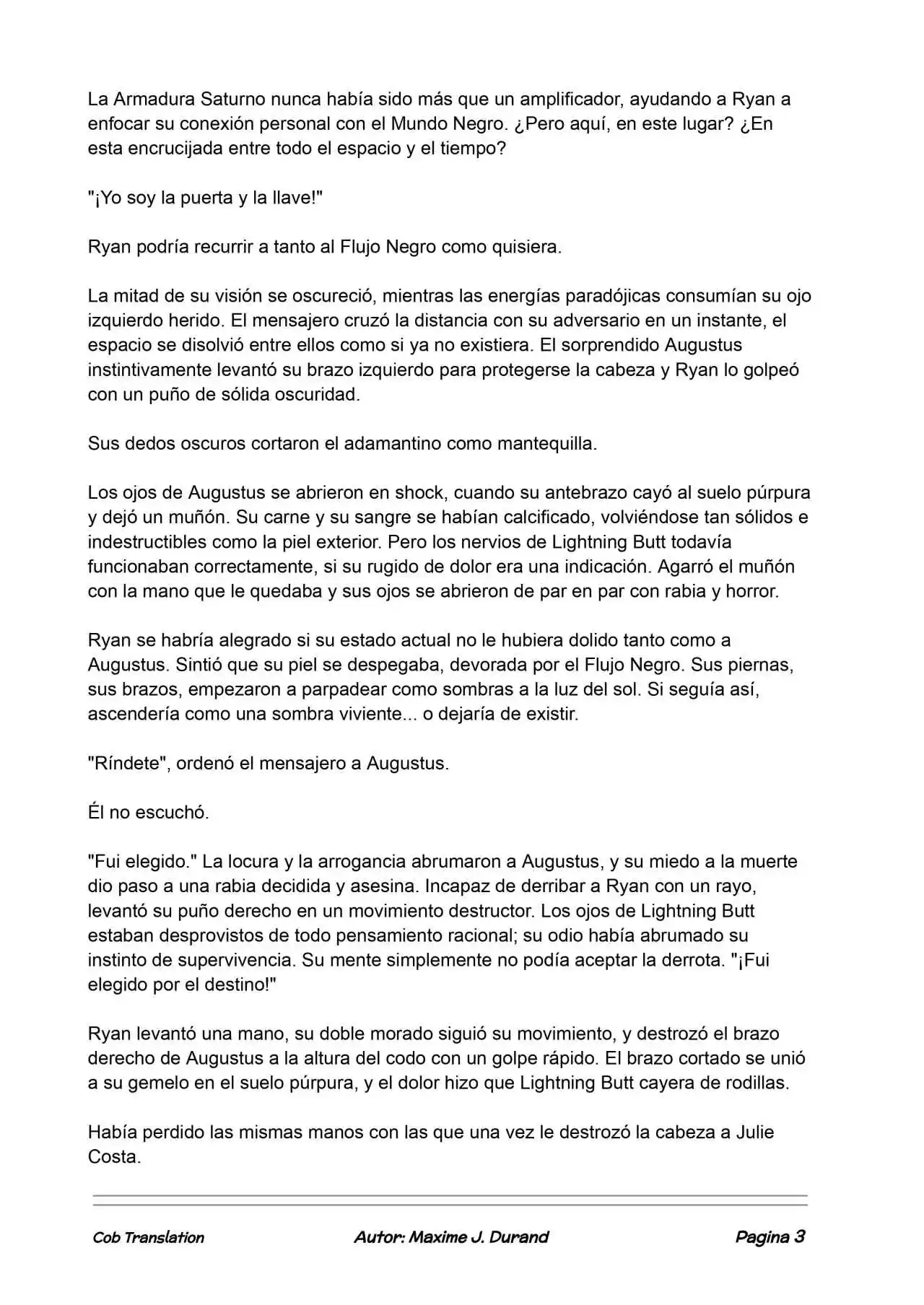 La Partida Perfecta (Novela) - Capítulo 129 - Página 3 - LectorTMOo