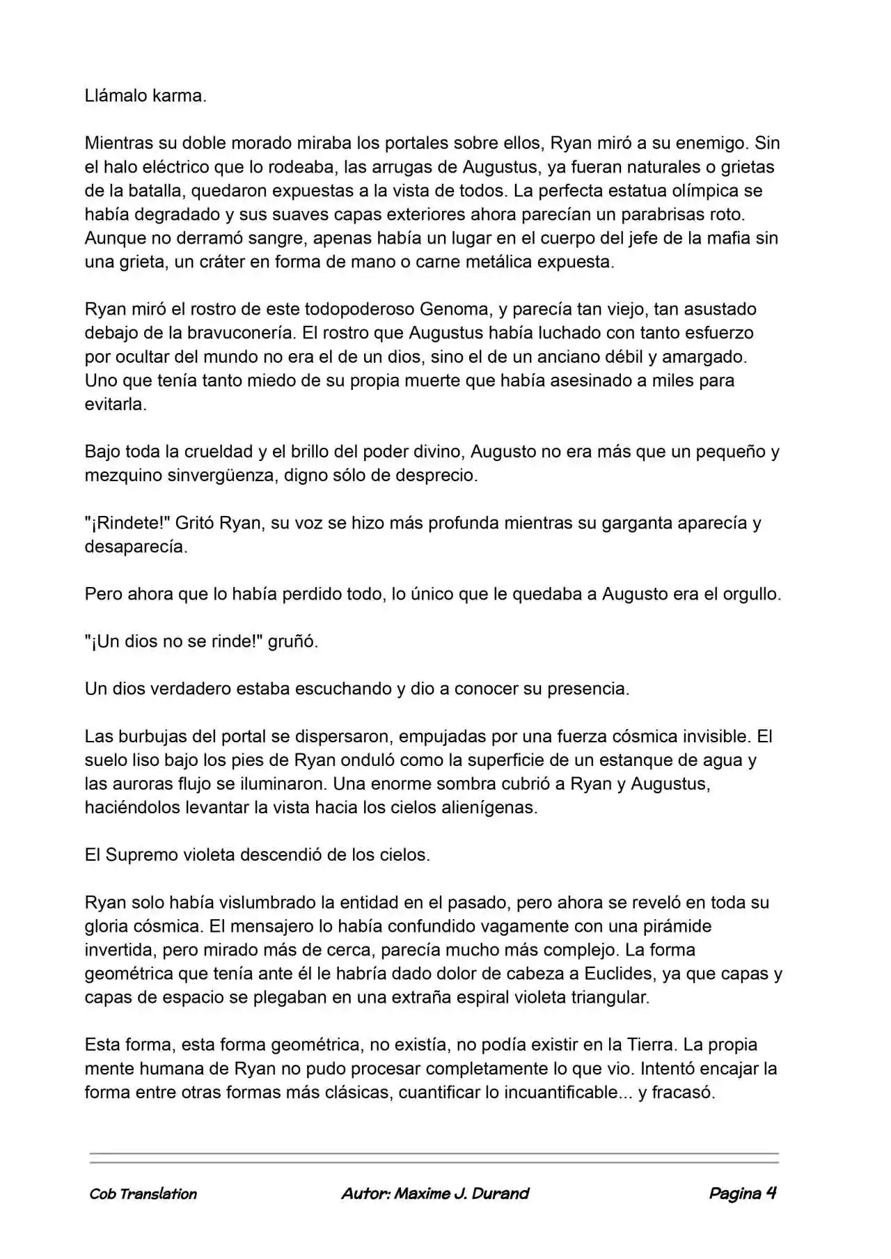 La Partida Perfecta (Novela) - Capítulo 129 - Página 4 - LectorTMOo