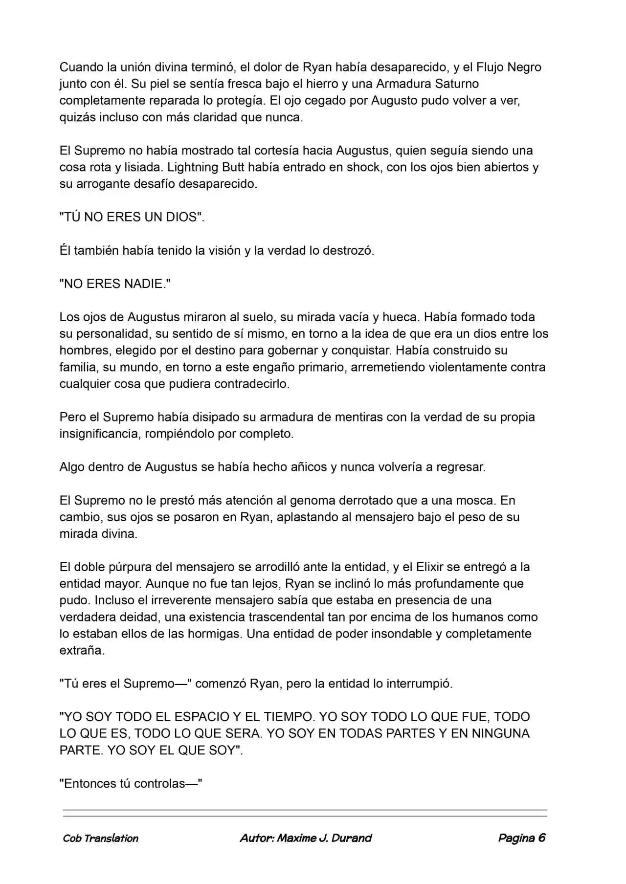 La Partida Perfecta (Novela) - Capítulo 129 - Página 6 - LectorTMOo