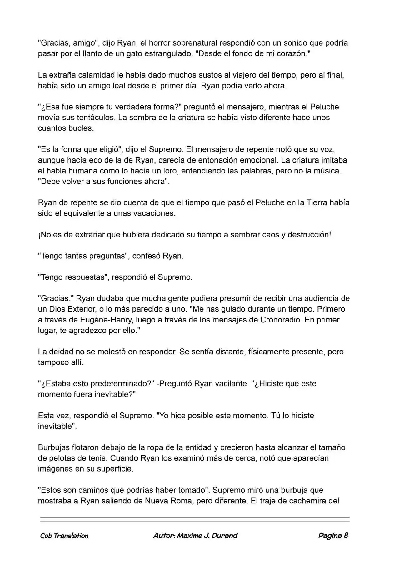 La Partida Perfecta (Novela) - Capítulo 129 - Página 8 - LectorTMOo
