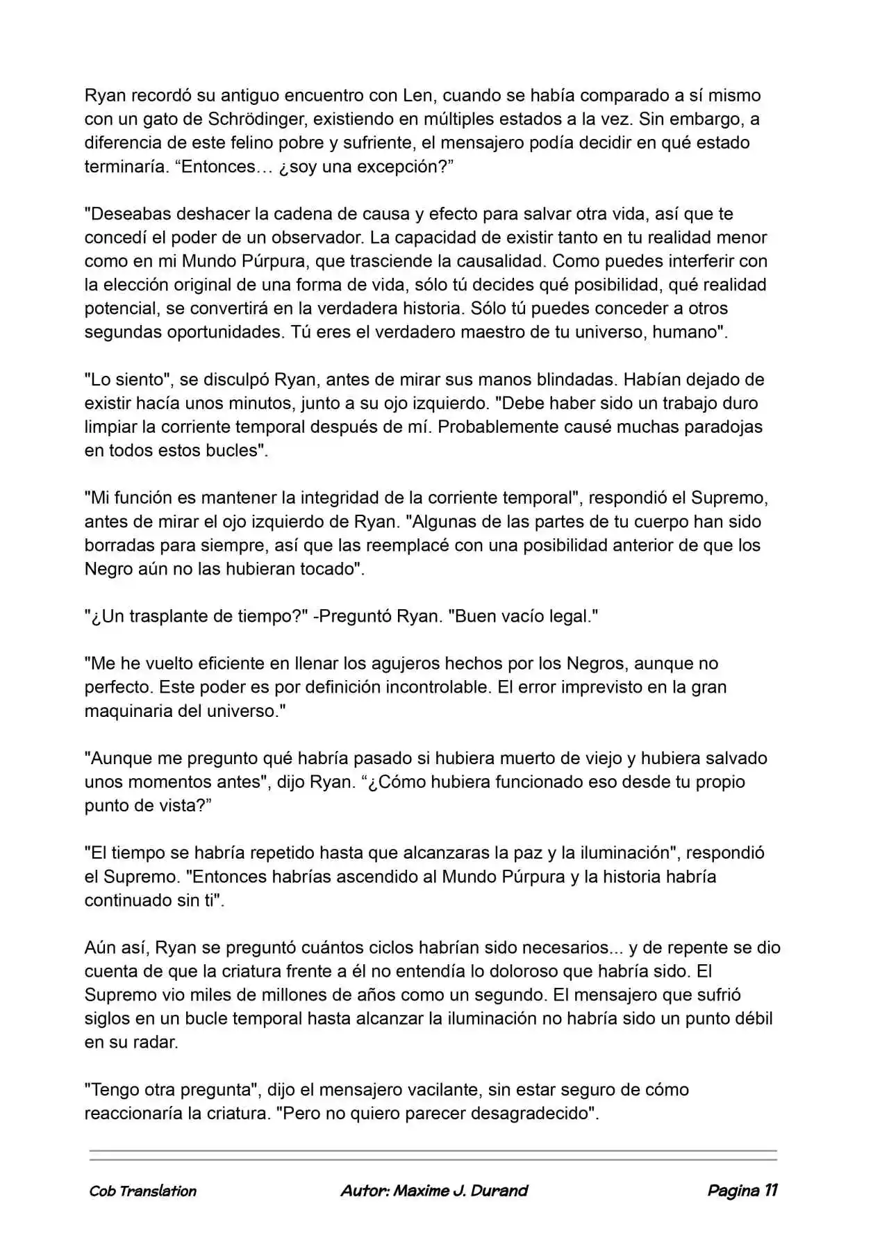 La Partida Perfecta (Novela) - Capítulo 129 - Página 11 - LectorTMOo